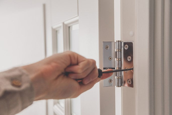 How to Convert a Sliding Door to a Hinged Door