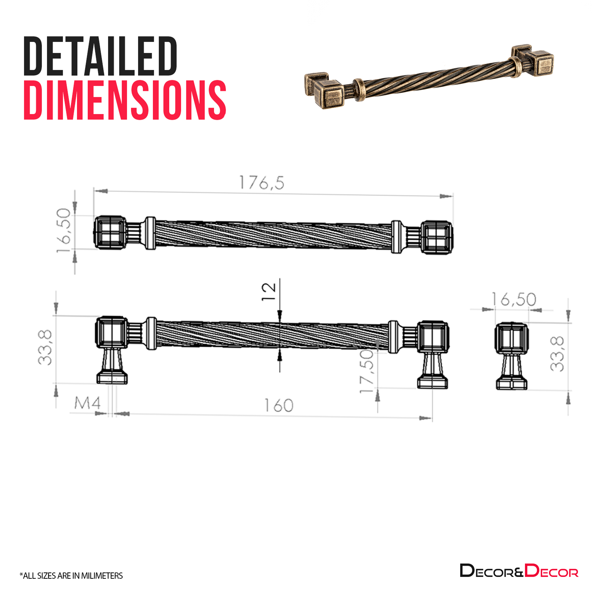 #size selection_160mm hole centres