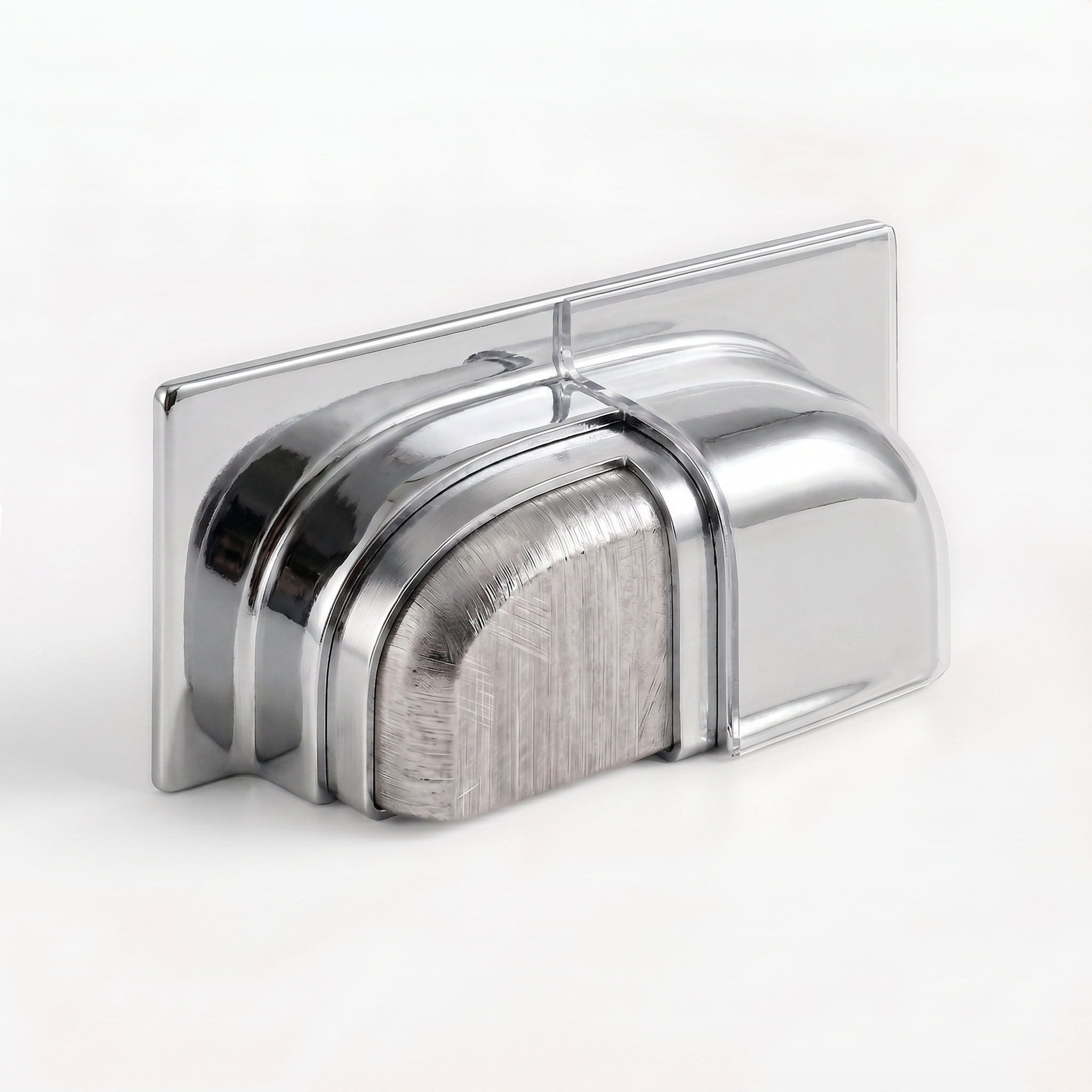 Tala - Square Cup Handle - Polished Chrome - Decor And Decor