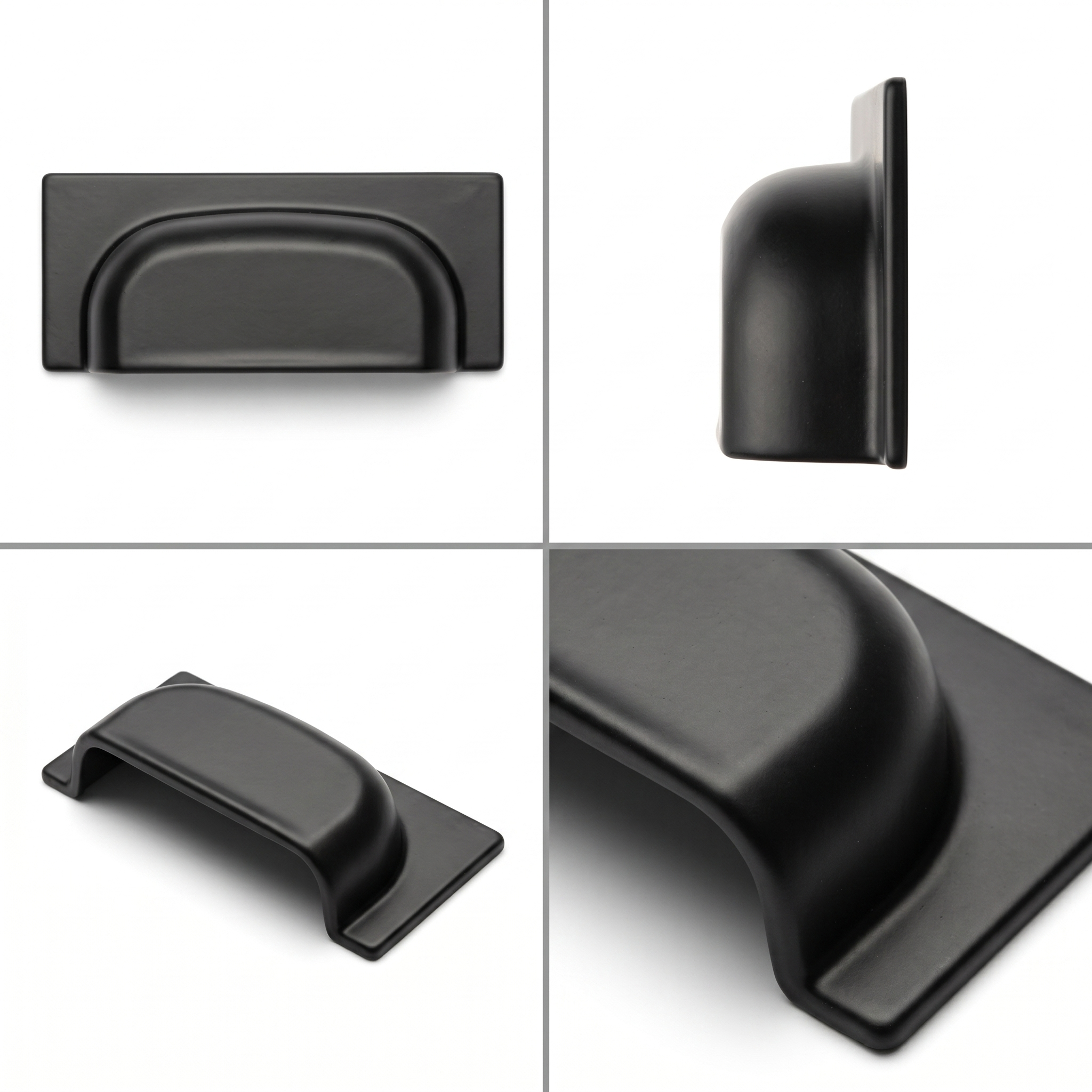 Tala - Square Cup Handle - Matt Black - Decor And Decor