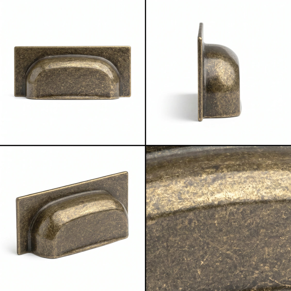 Tala - Square Cup Handle - Antique Brass – view 8