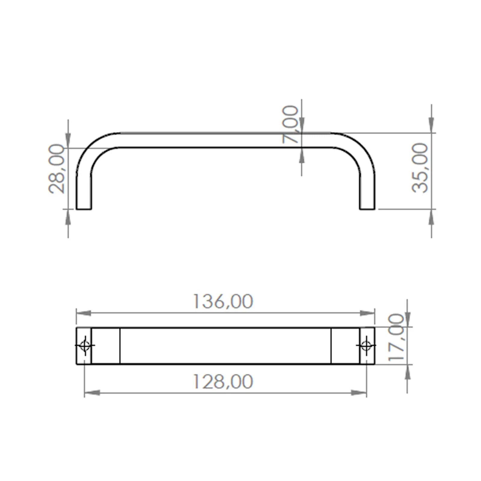 #size selection_128mm hole centres