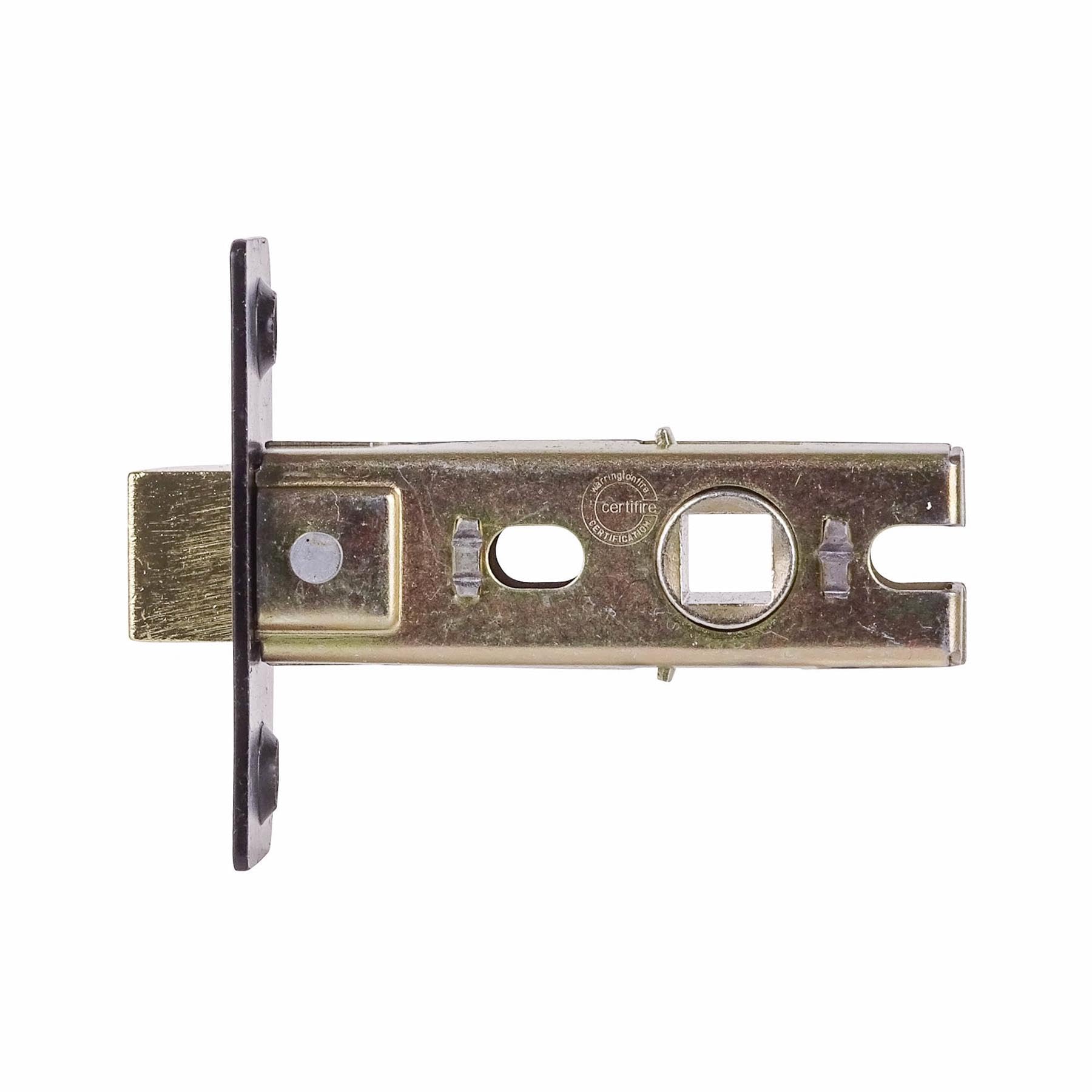 Fire Rated Tubular Mortice Latch - 64mm - Matt Black - 4 Pack - Decor And Decor