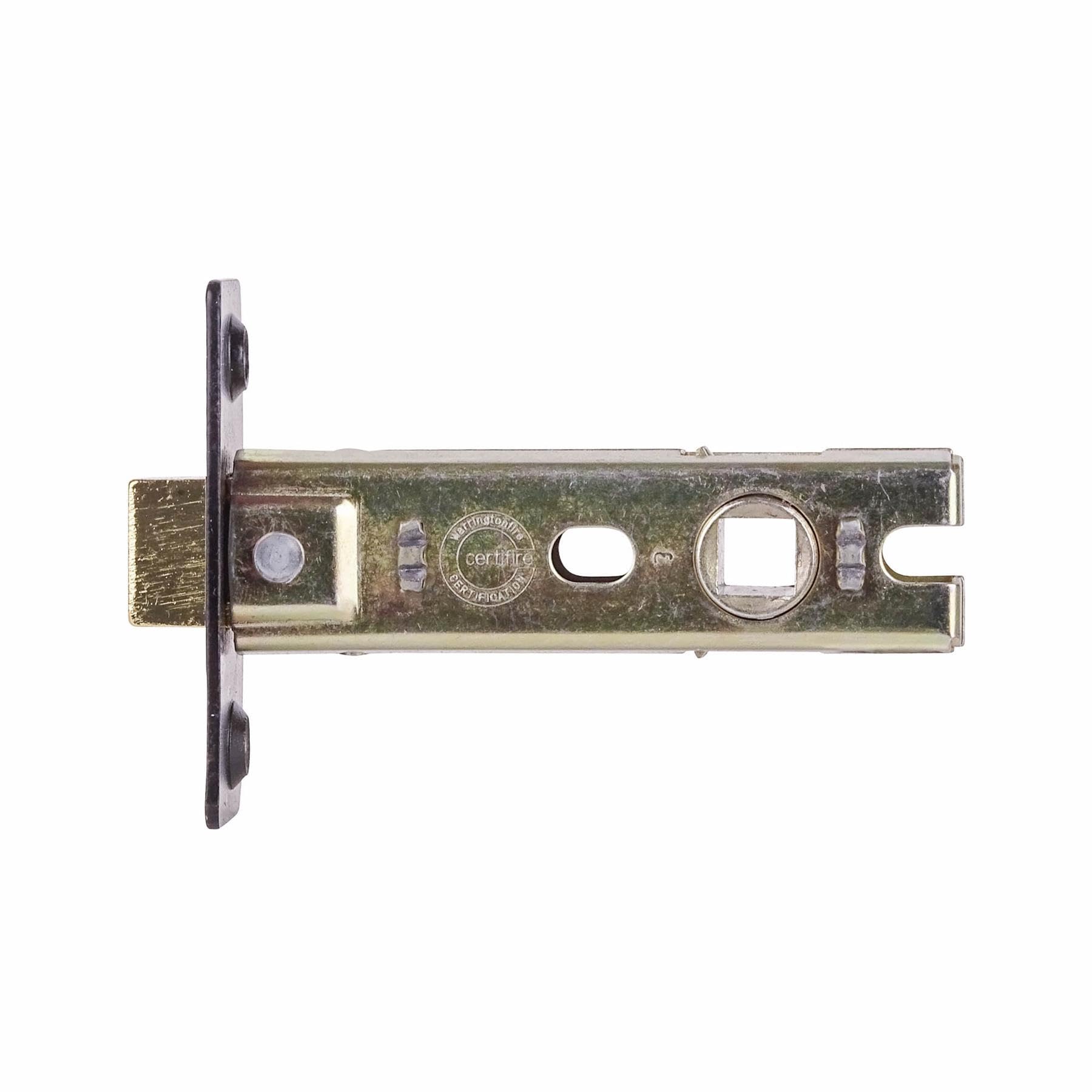 Fire Rated Tubular Mortice Latch - 76mm - Matt Black - 4 Pack - Decor And Decor