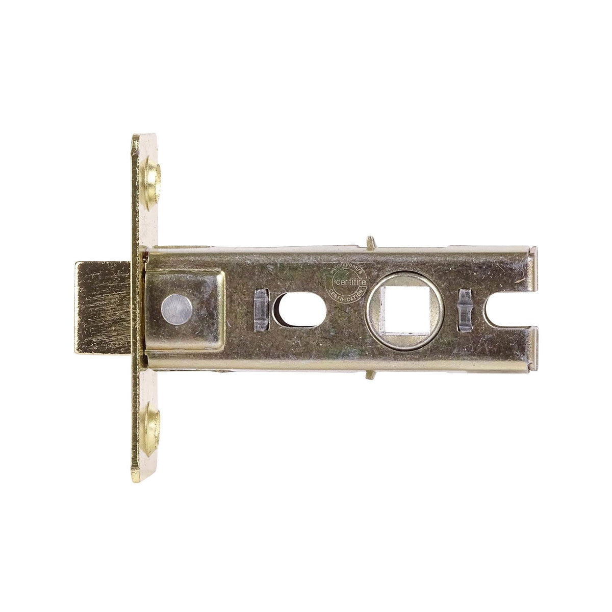 Fire Rated Tubular Mortice Latch - 64mm - Polished Brass - 4 Pack – view 8