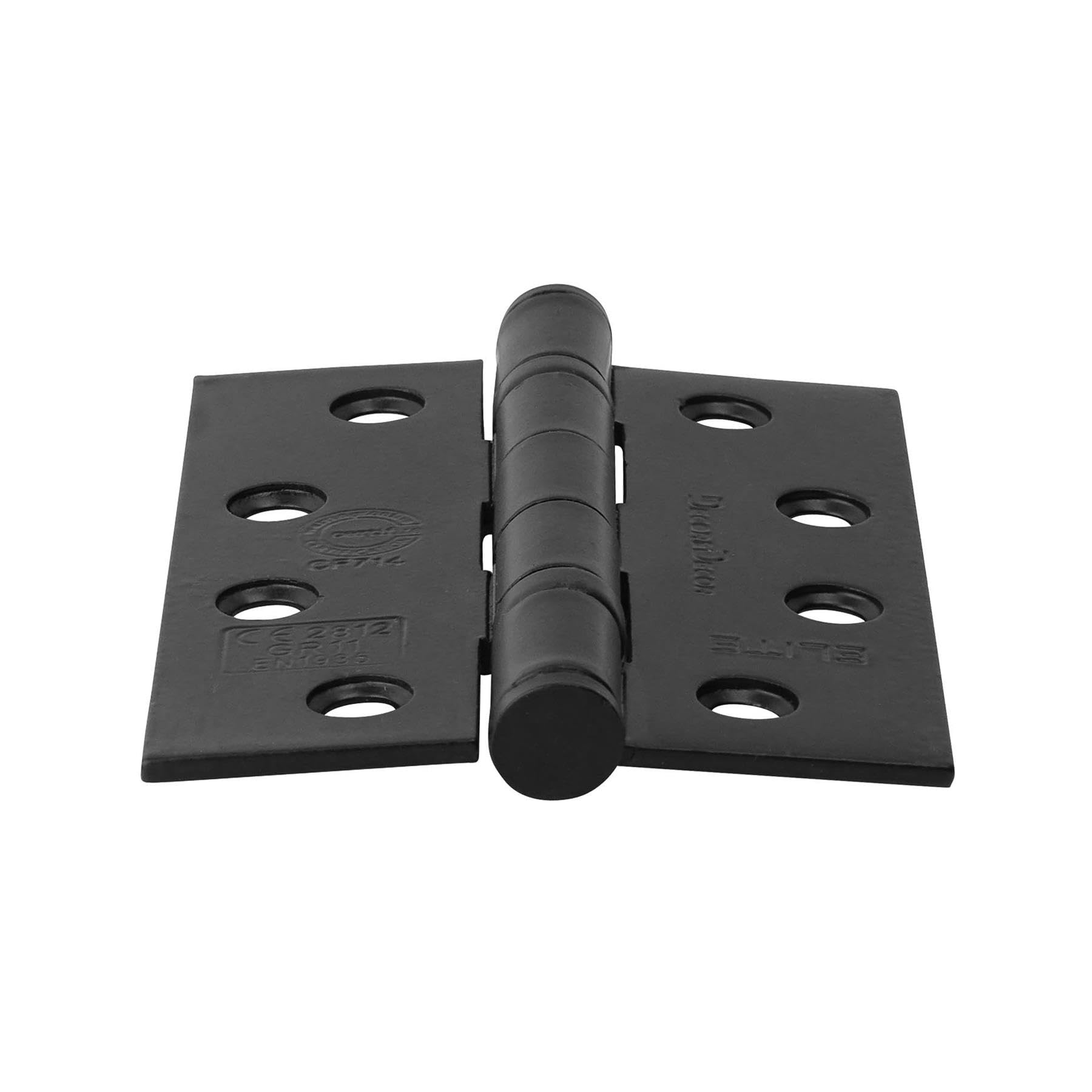 Ball Bearing Fire Rated Door Hinges - 102mm - Matt Black - 4 Pairs - Decor And Decor