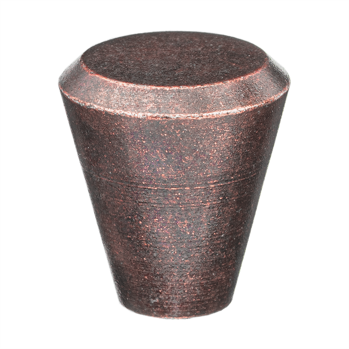 Lunaria - Cone Kitchen Cabinet Knob - Antique Copper – view 2