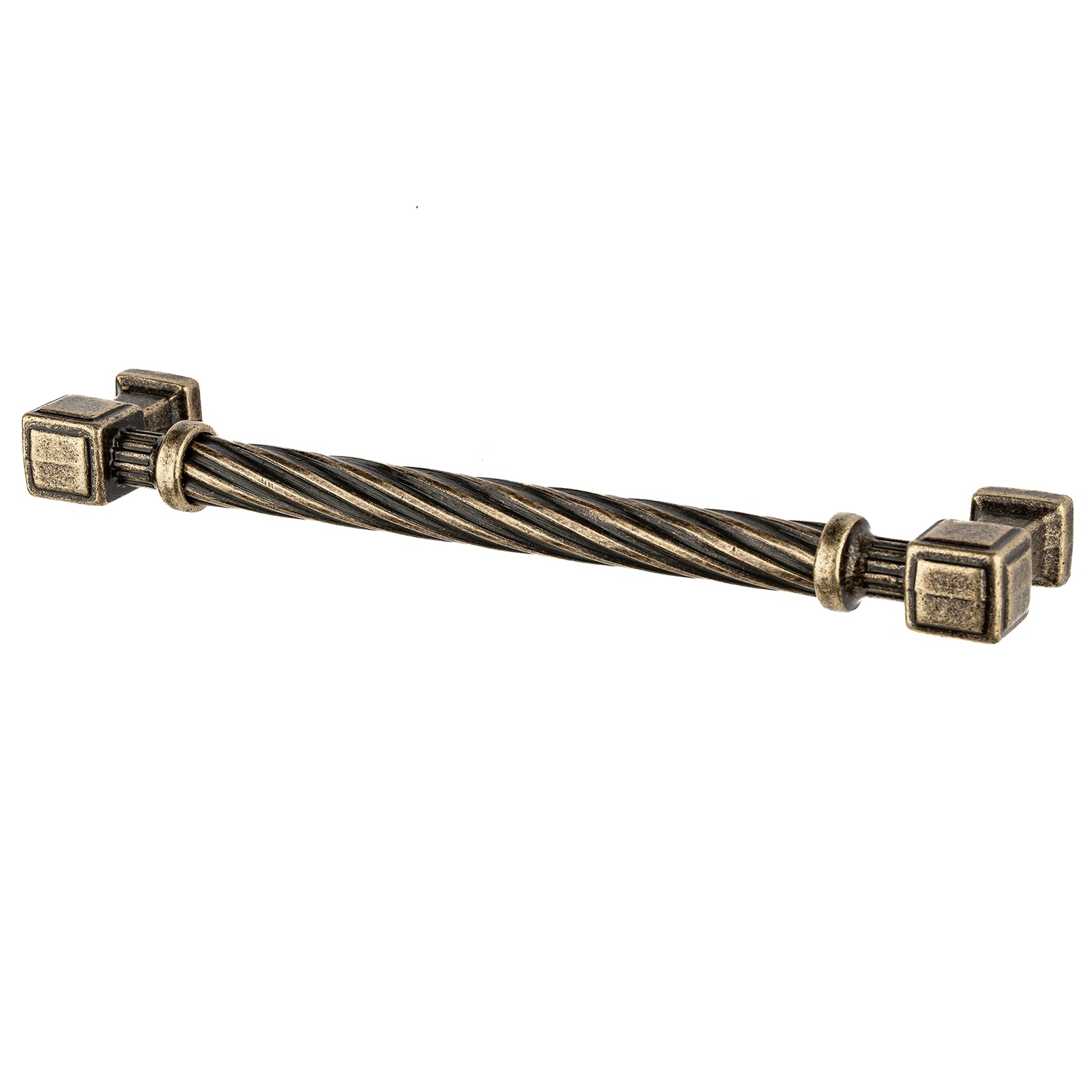 Coville - Traditional Bar Kitchen Cabinet Handle - Antique Brass