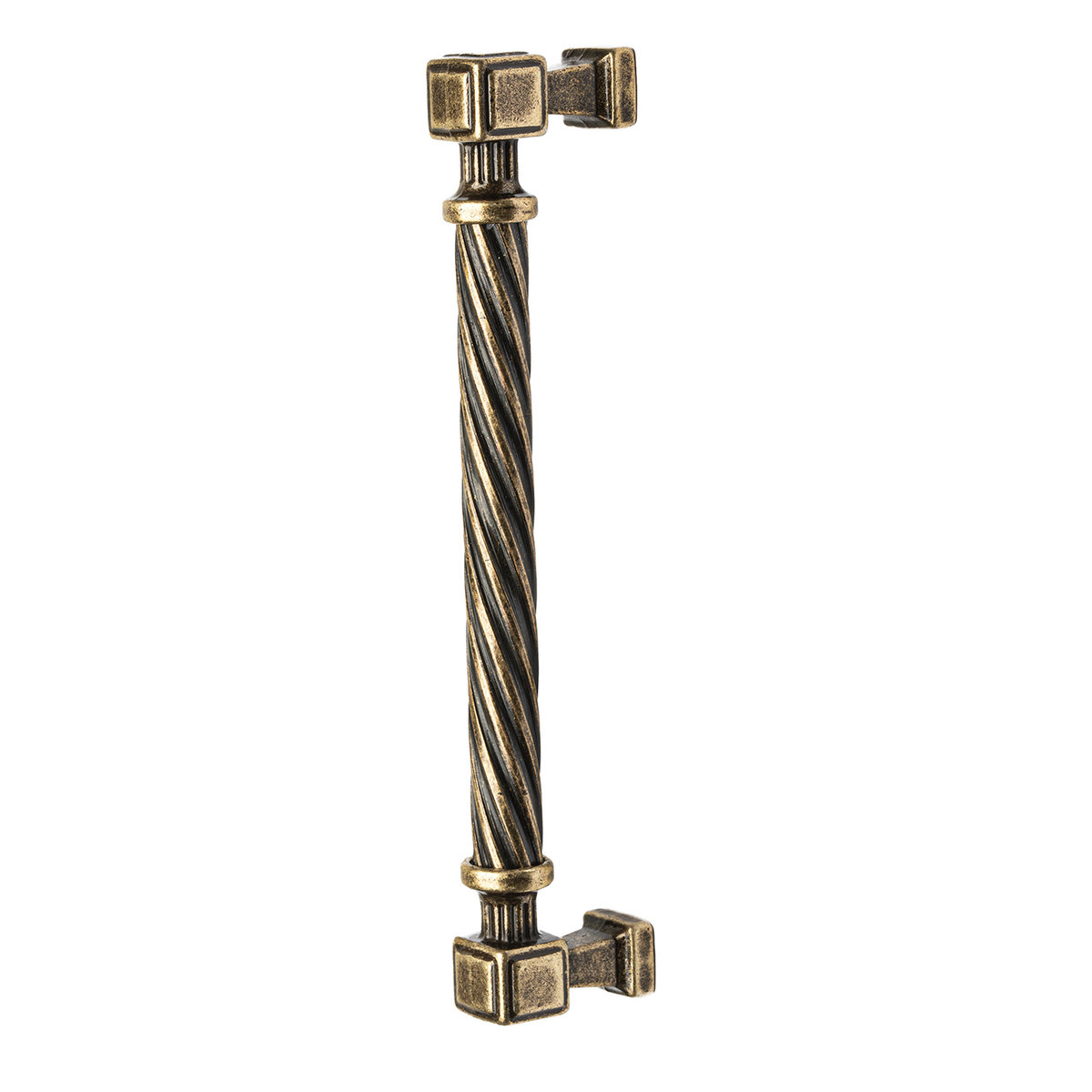 Coville - Traditional Bar Kitchen Door Handles - Antique Brass