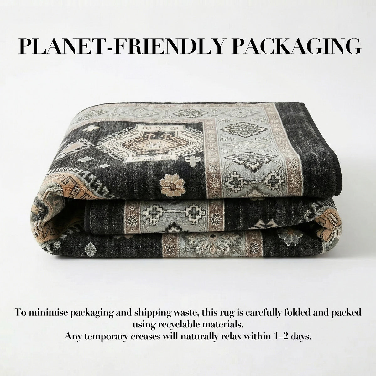 Duskra - Persian Washable Runner Hallway Rug - 80x300cm – view 7