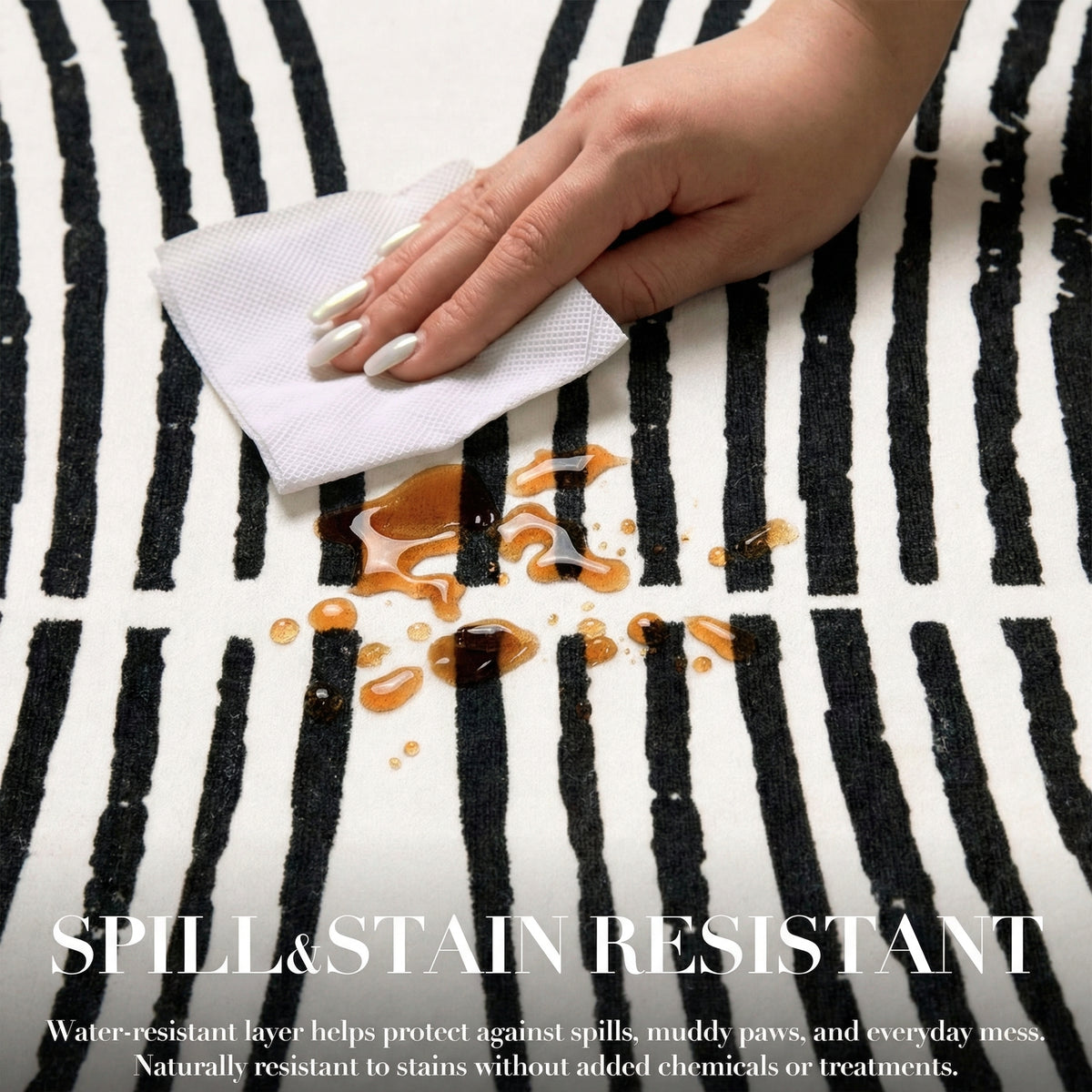 Brayen - Geometric Washable Runner Hallway Rug - 80x300cm – view 5