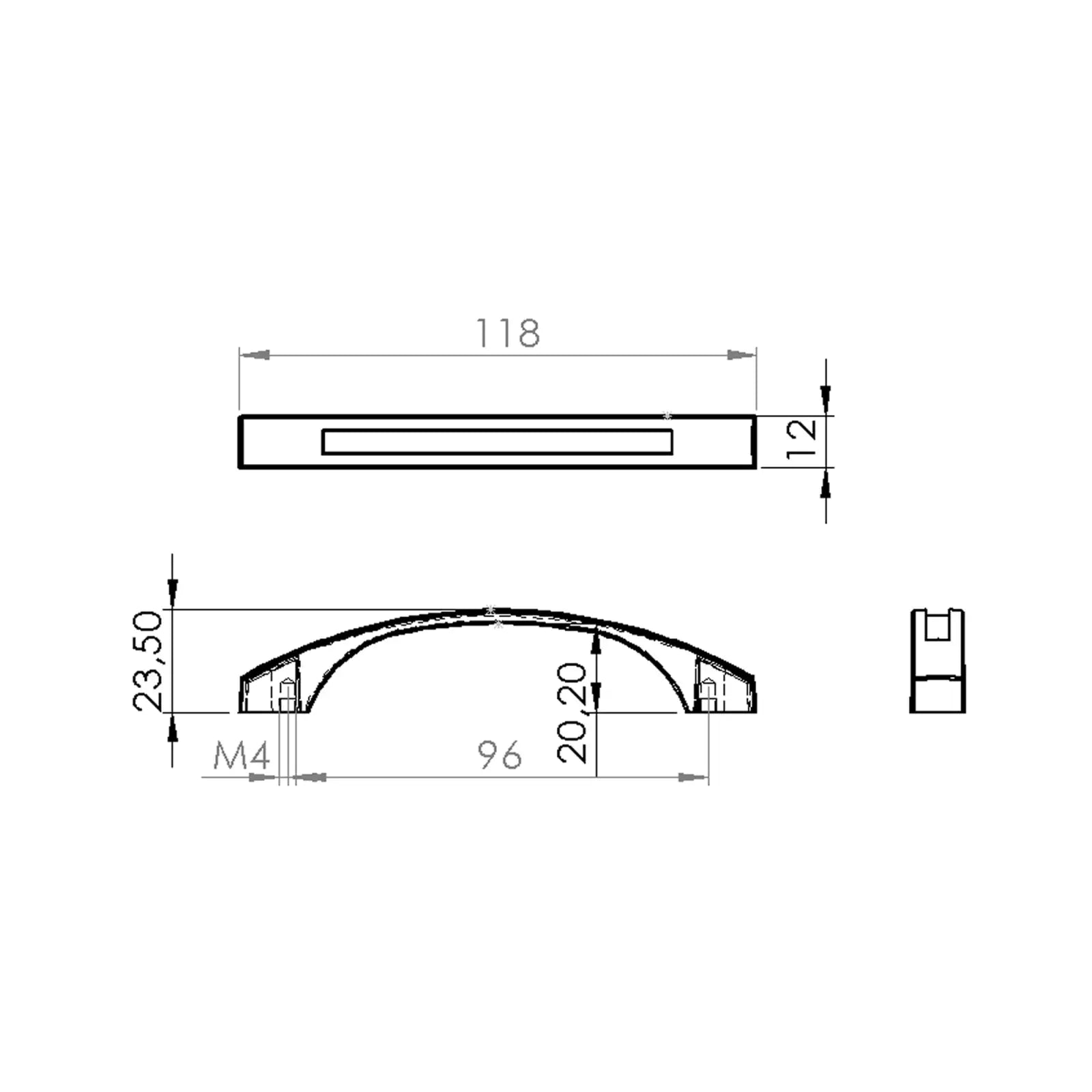 #size selection_96mm hole centres