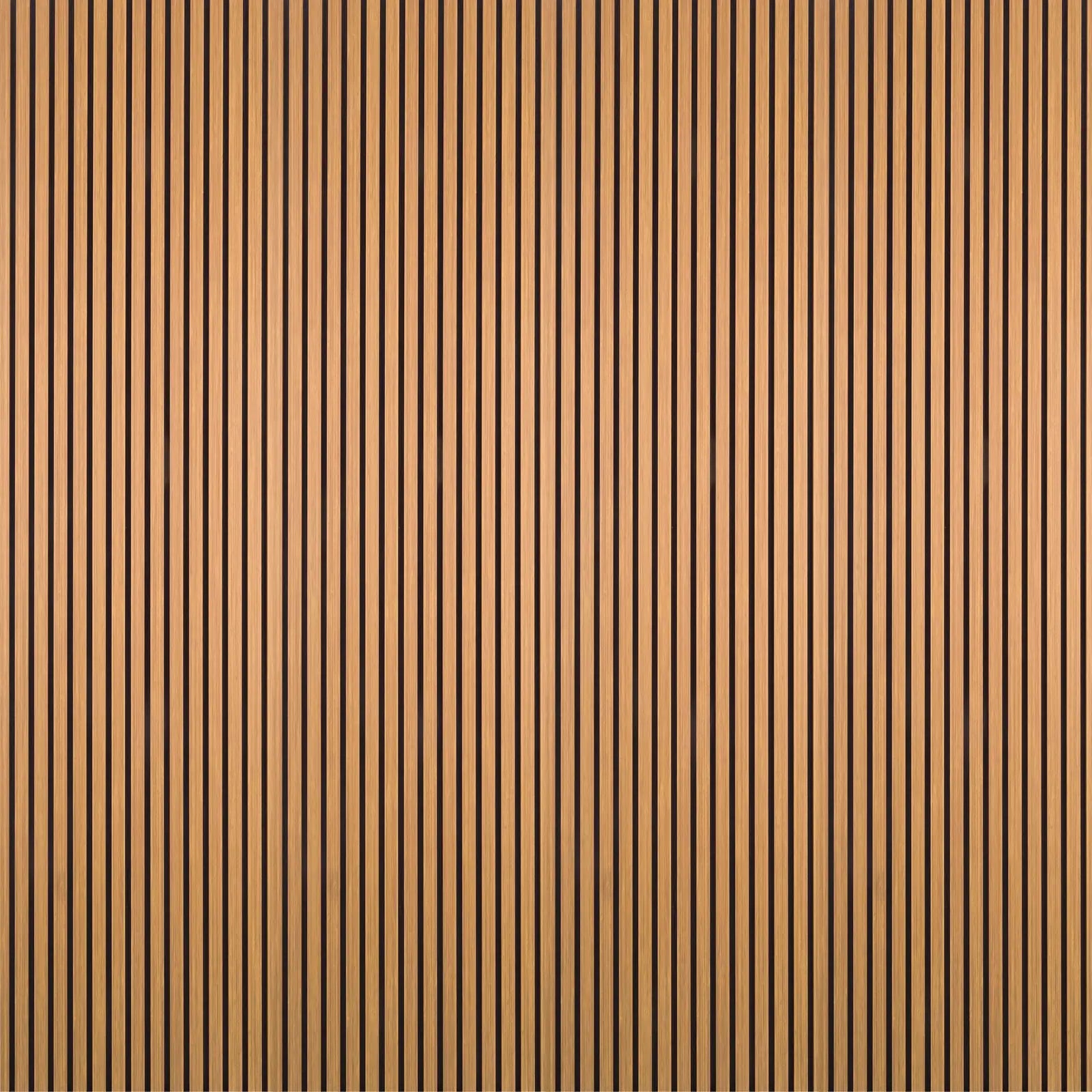 Acoustic Slat Wood Wall Panel in Oak for sound absorption and stylish decor