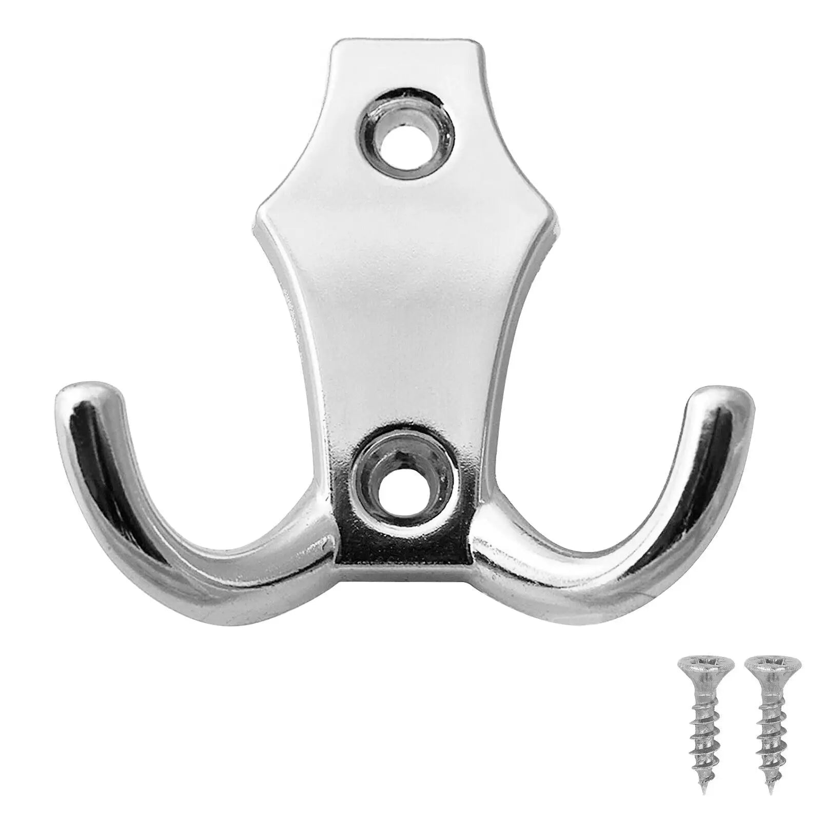Aluminium Alloy Double Robe Hook - Decor And Decor
