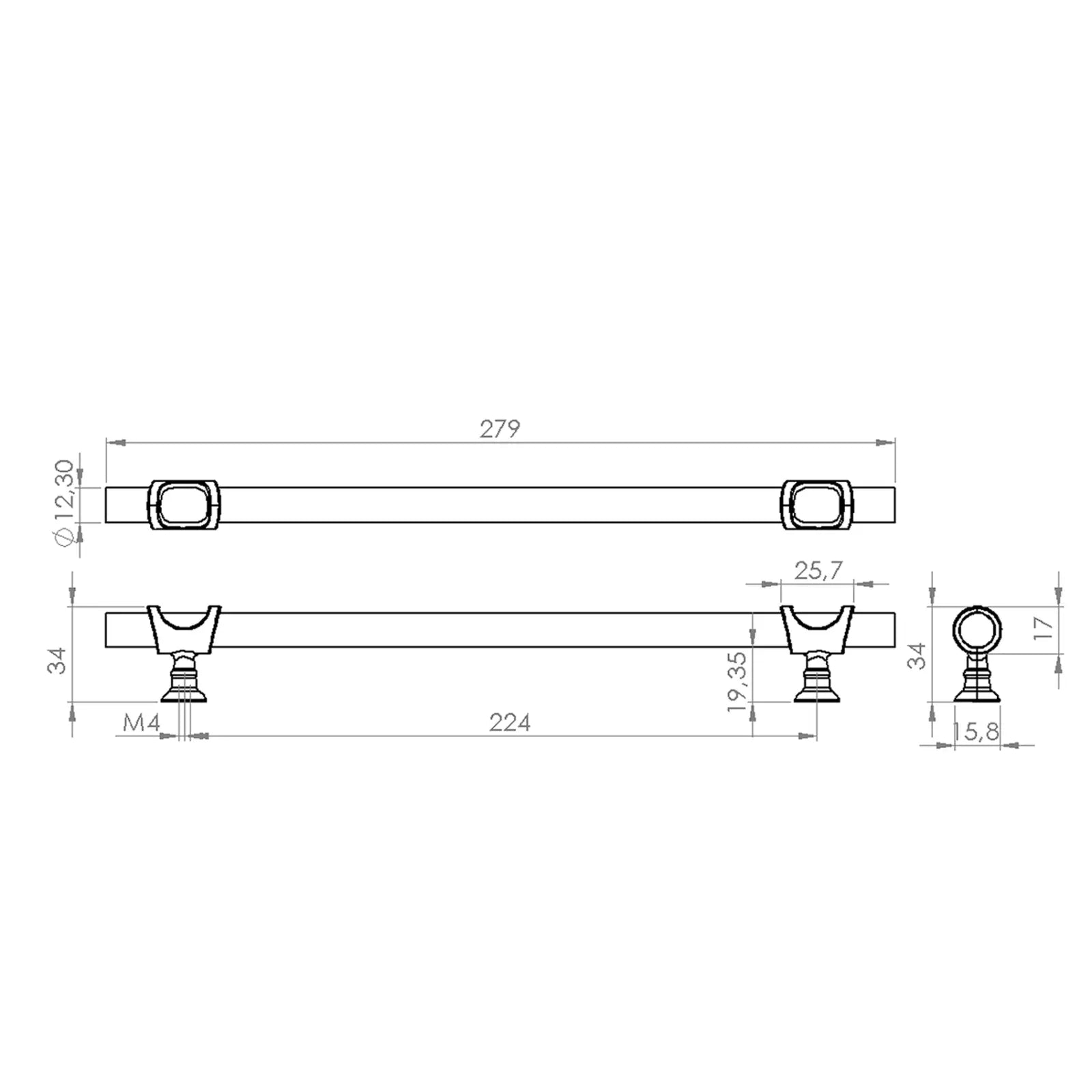 #size selection_224mm hole centres