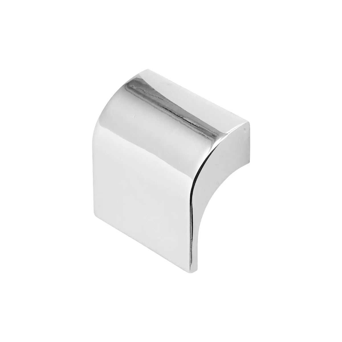 Amory - Cabinet Cup Pull Handle - Polished Chrome