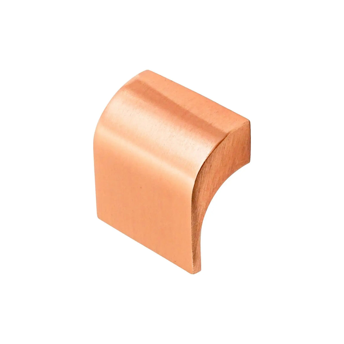 Amory - Cabinet Cup Pull Handle - Satin Copper