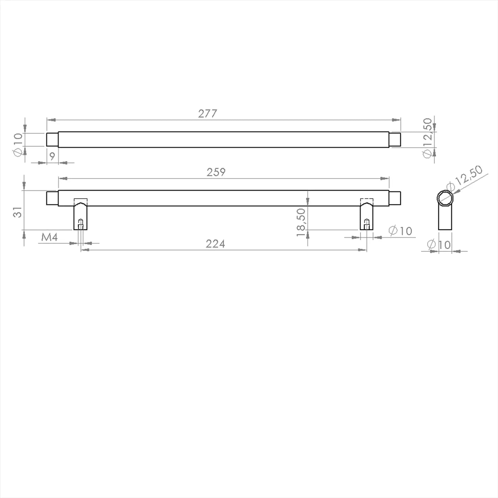 #size selection_224mm hole centres