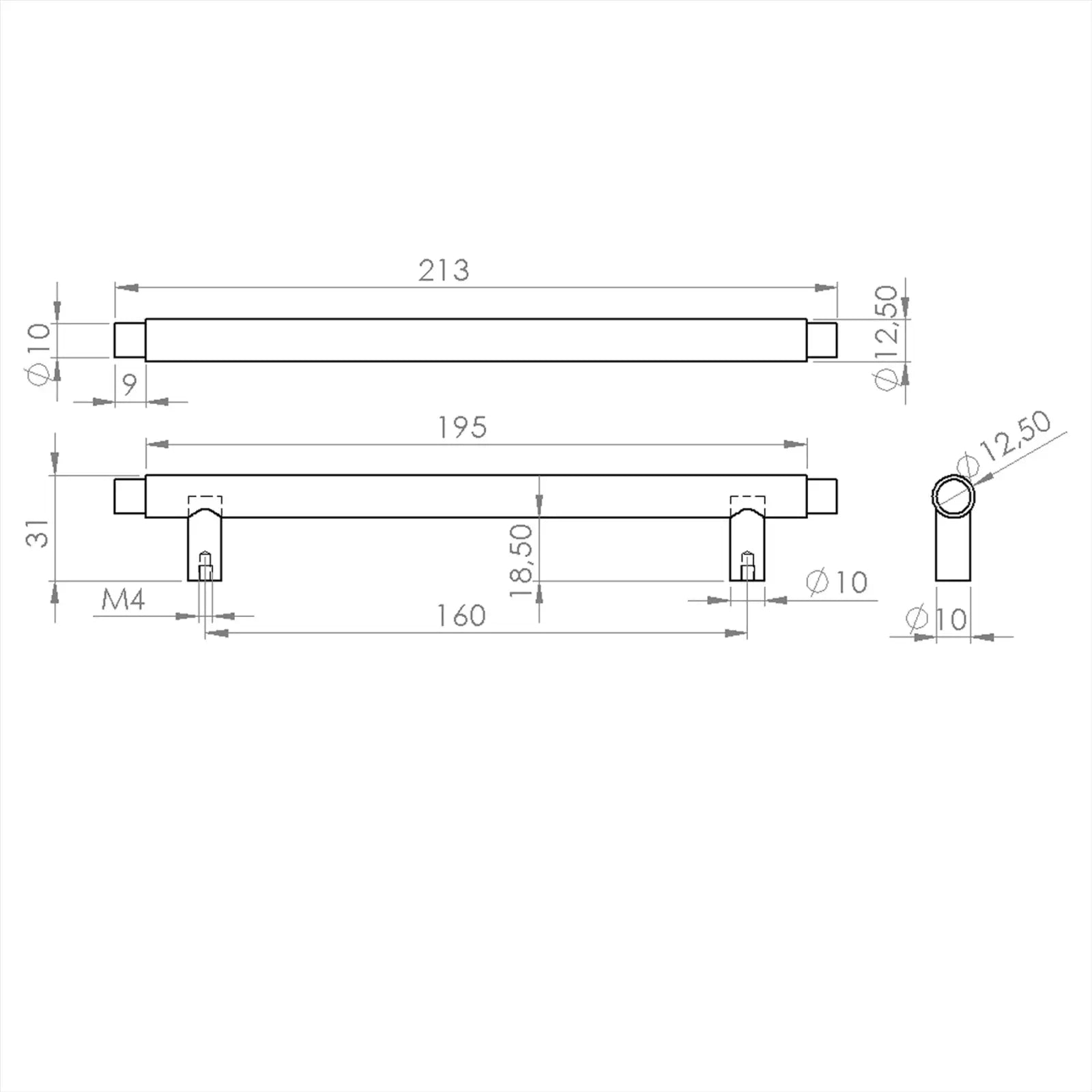 #size selection_160mm hole centres