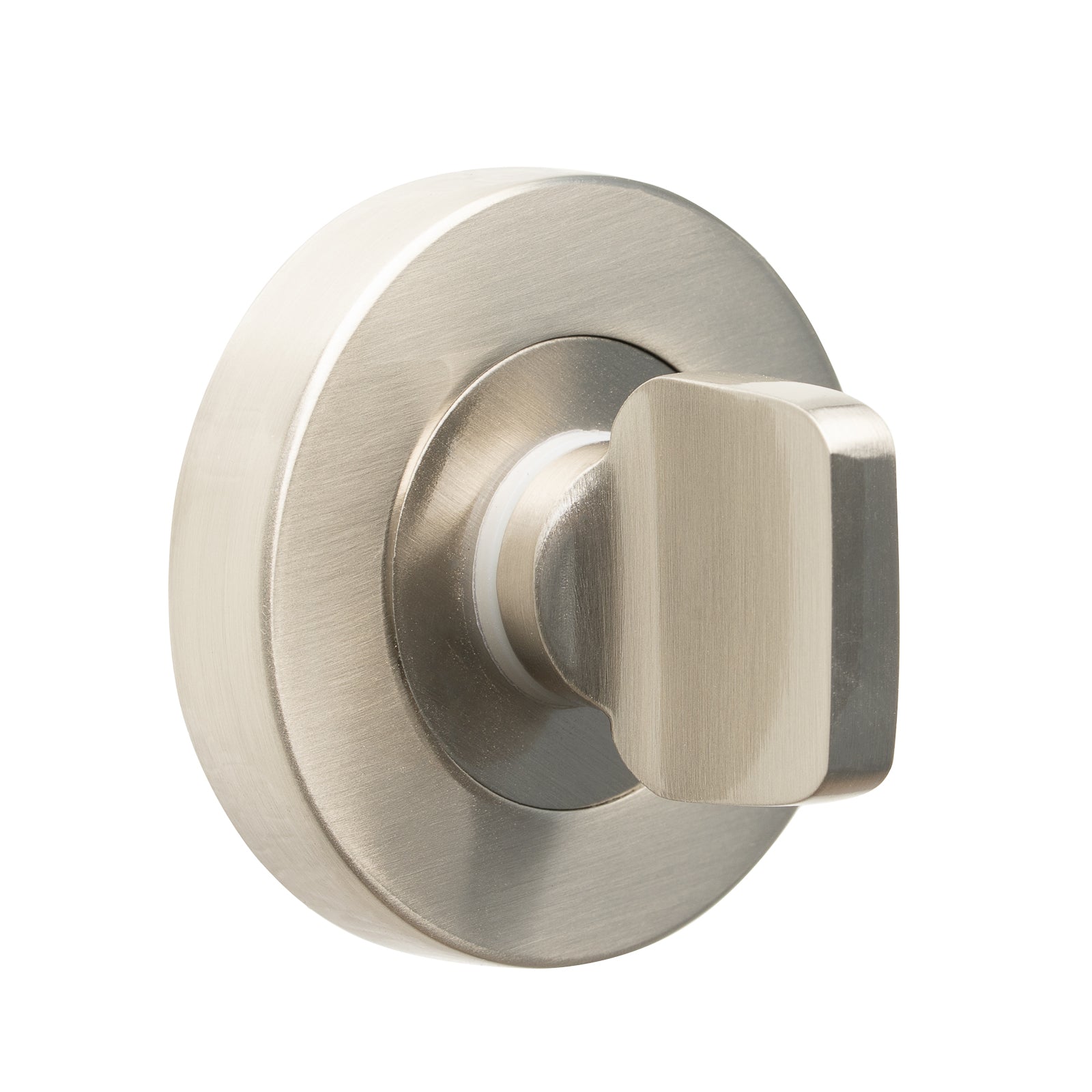 Bathroom Thumbturn and Release - Satin Nickel