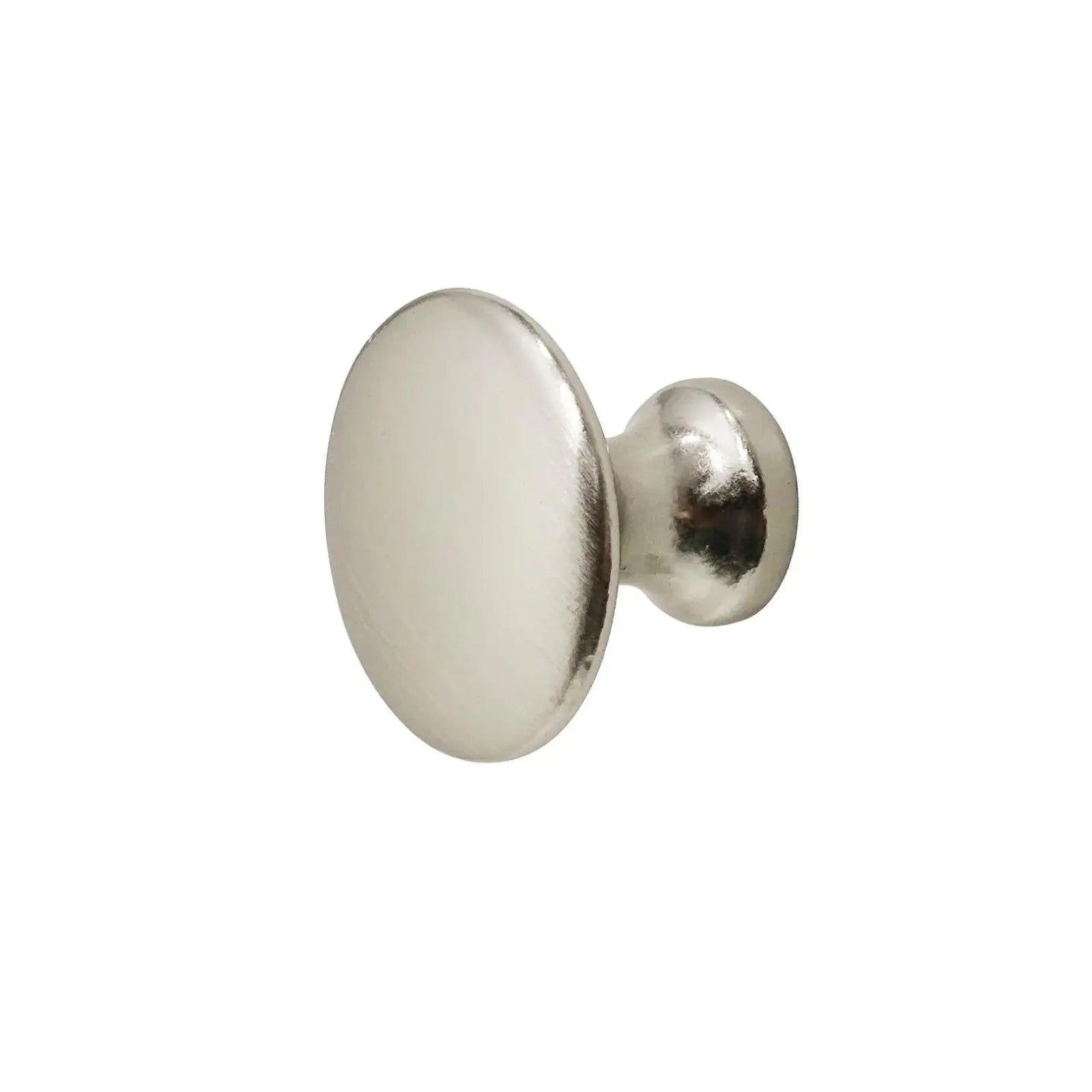 Calico - Round Cupboard Knob Satin Nickel - Decor And Decor
