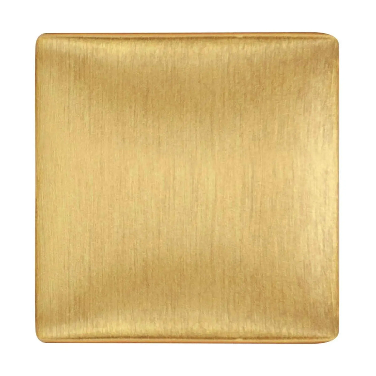 Calla - Square Kitchen Cabinet Knob - Matt Gold – view 5