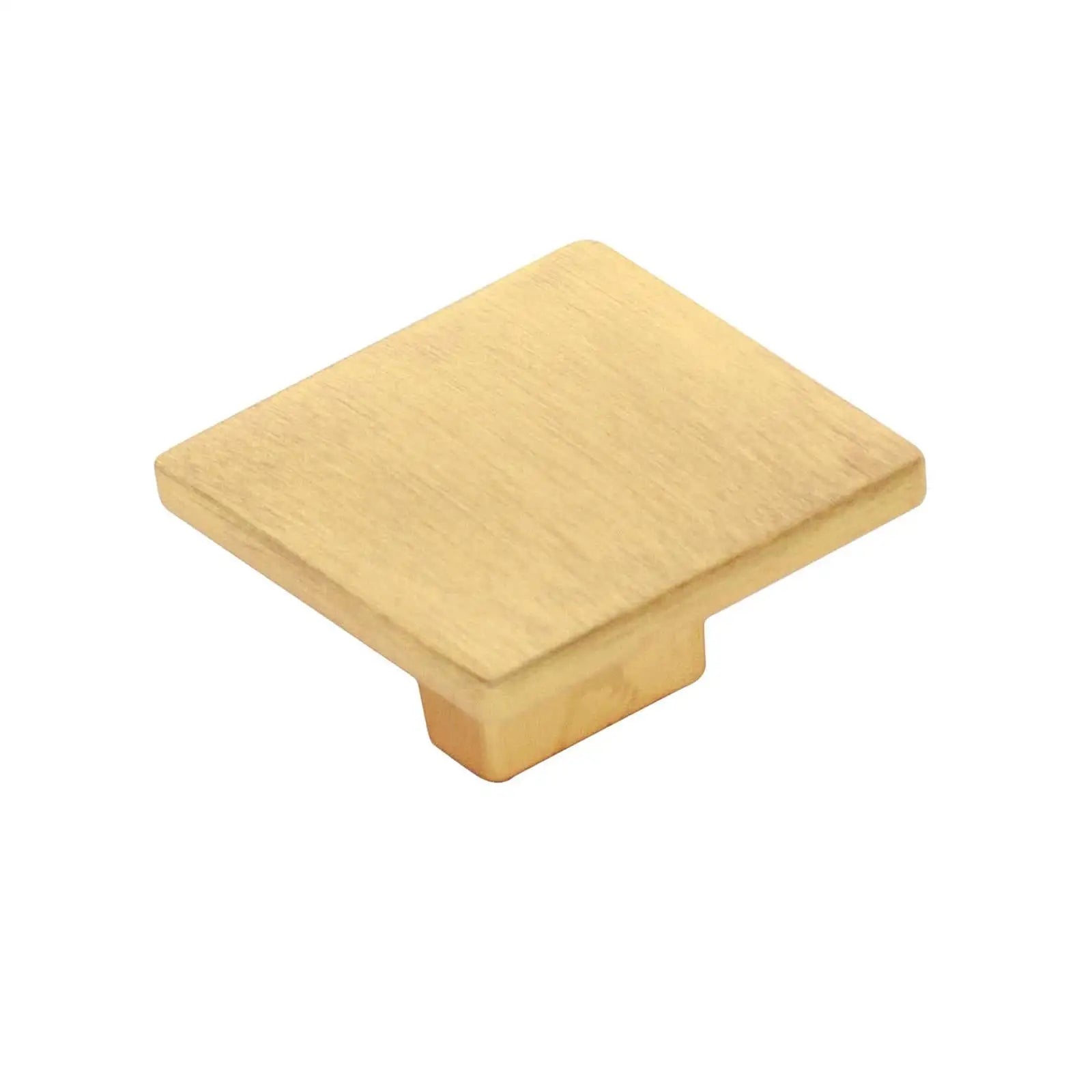 Calla - Square Kitchen Cabinet Knob - Matt Gold - Decor And Decor