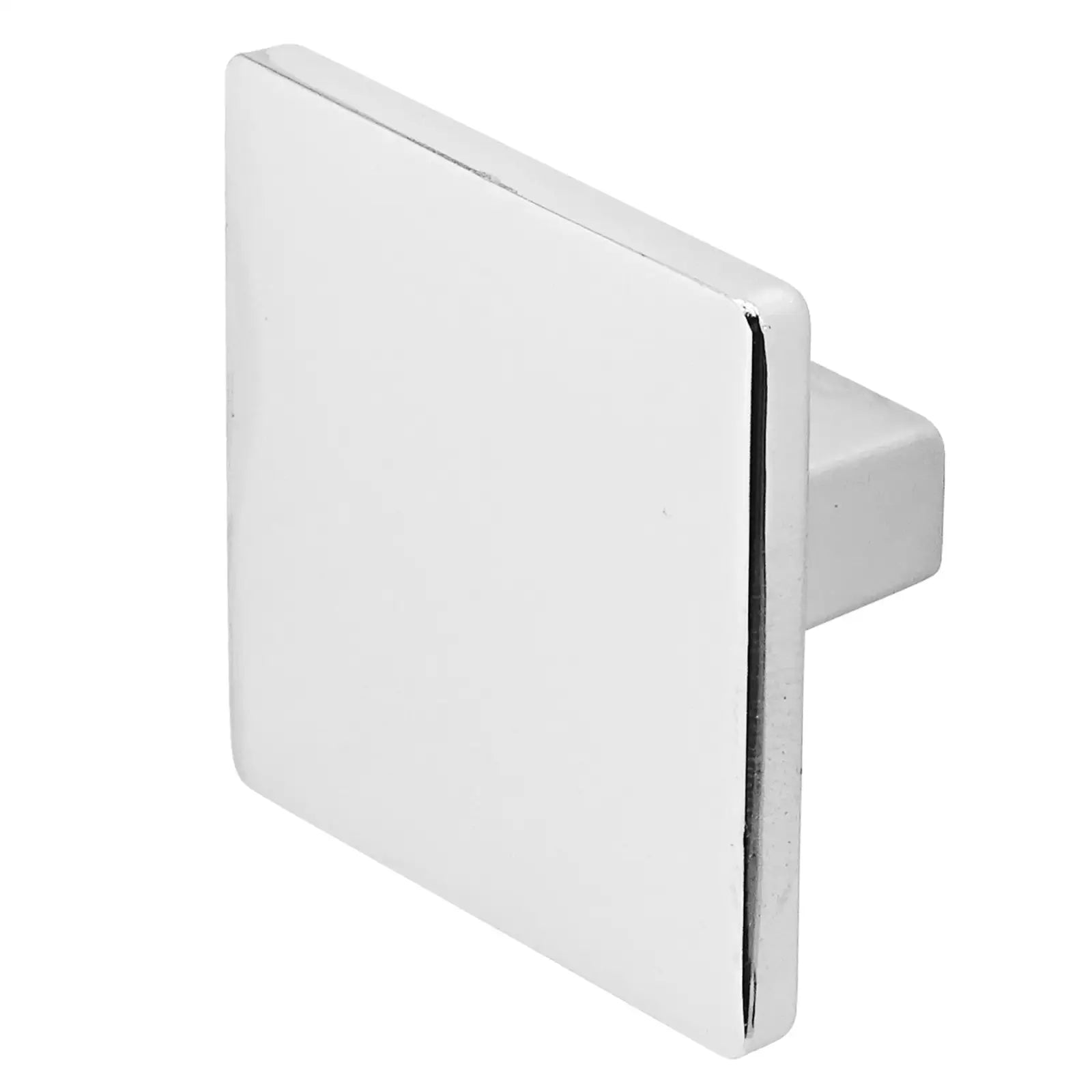 Calla - Square Kitchen Cabinet Knob - Polished Chrome - Decor And Decor
