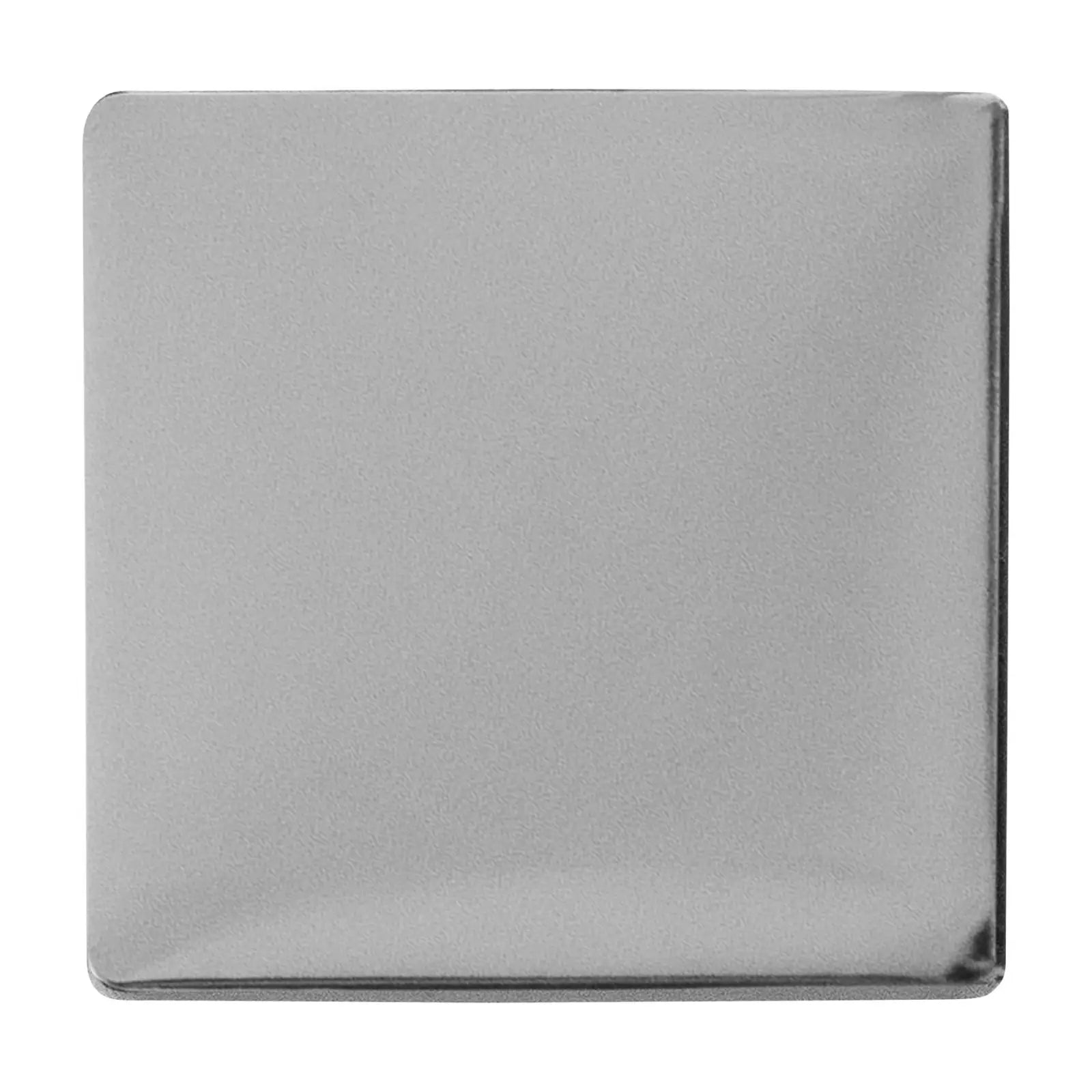 Calla - Square Kitchen Cabinet Knob - Polished Nickel Black - Decor And Decor