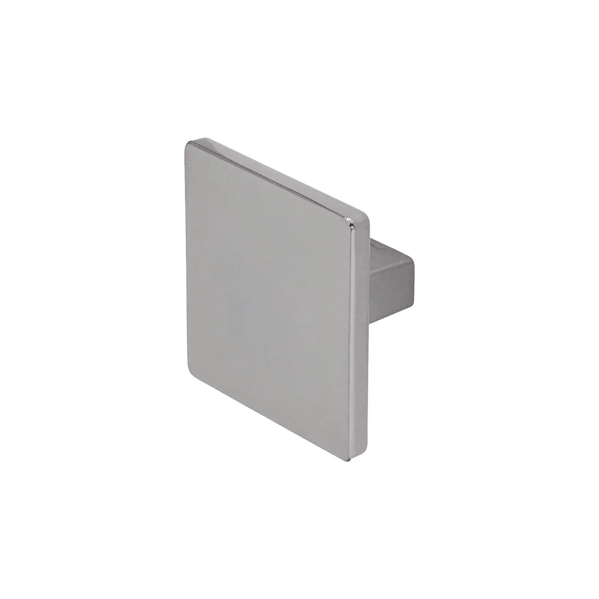 Calla - Square Kitchen Cabinet Knob - Polished Nickel Black – view 6