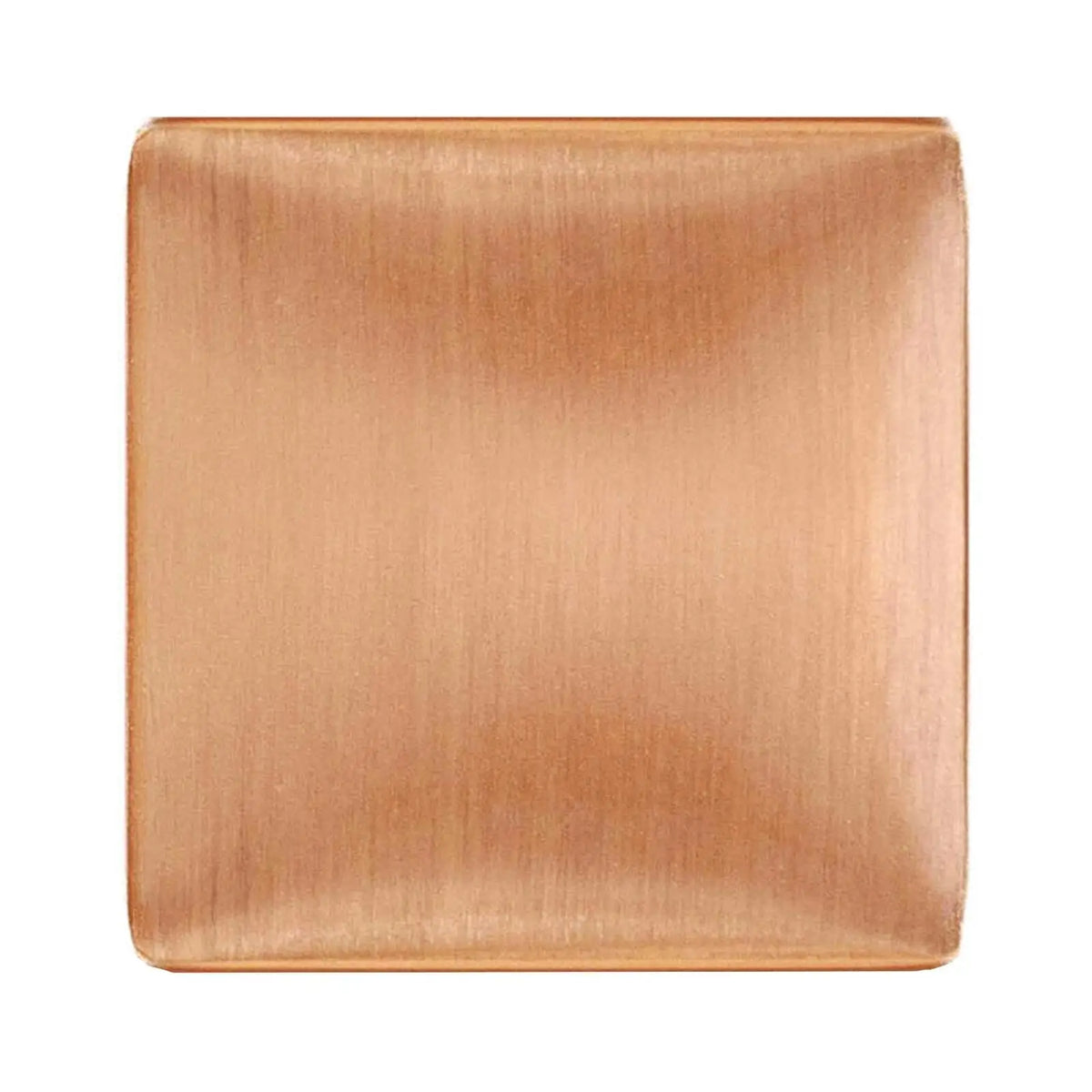 Calla - Square Kitchen Cabinet Knob - Satin Copper – view 5