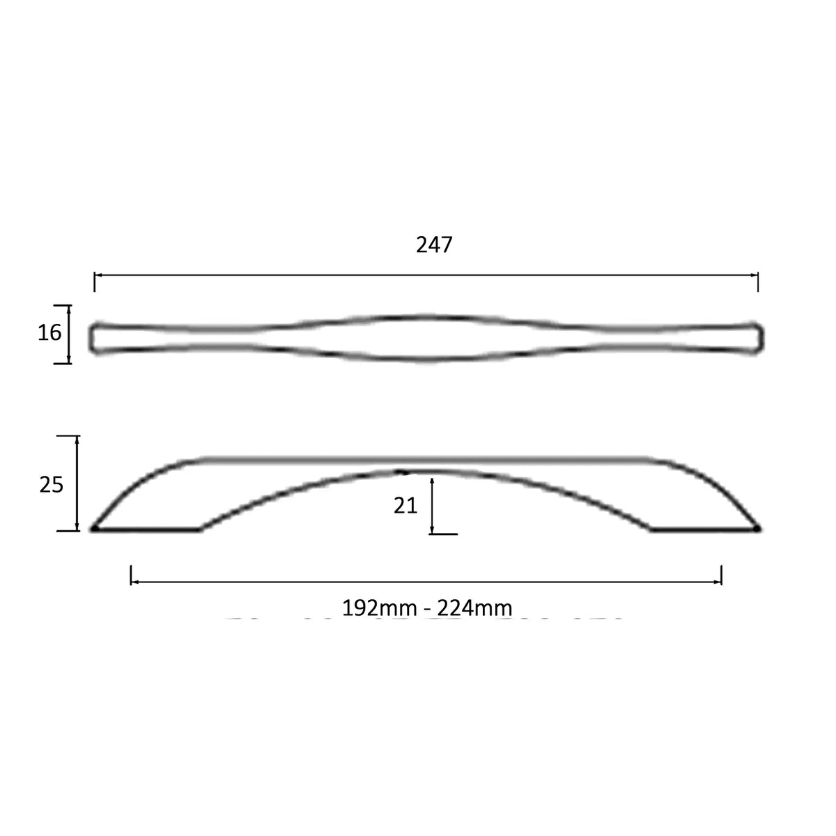 #size selection_192-224mm hole centres (fits both)