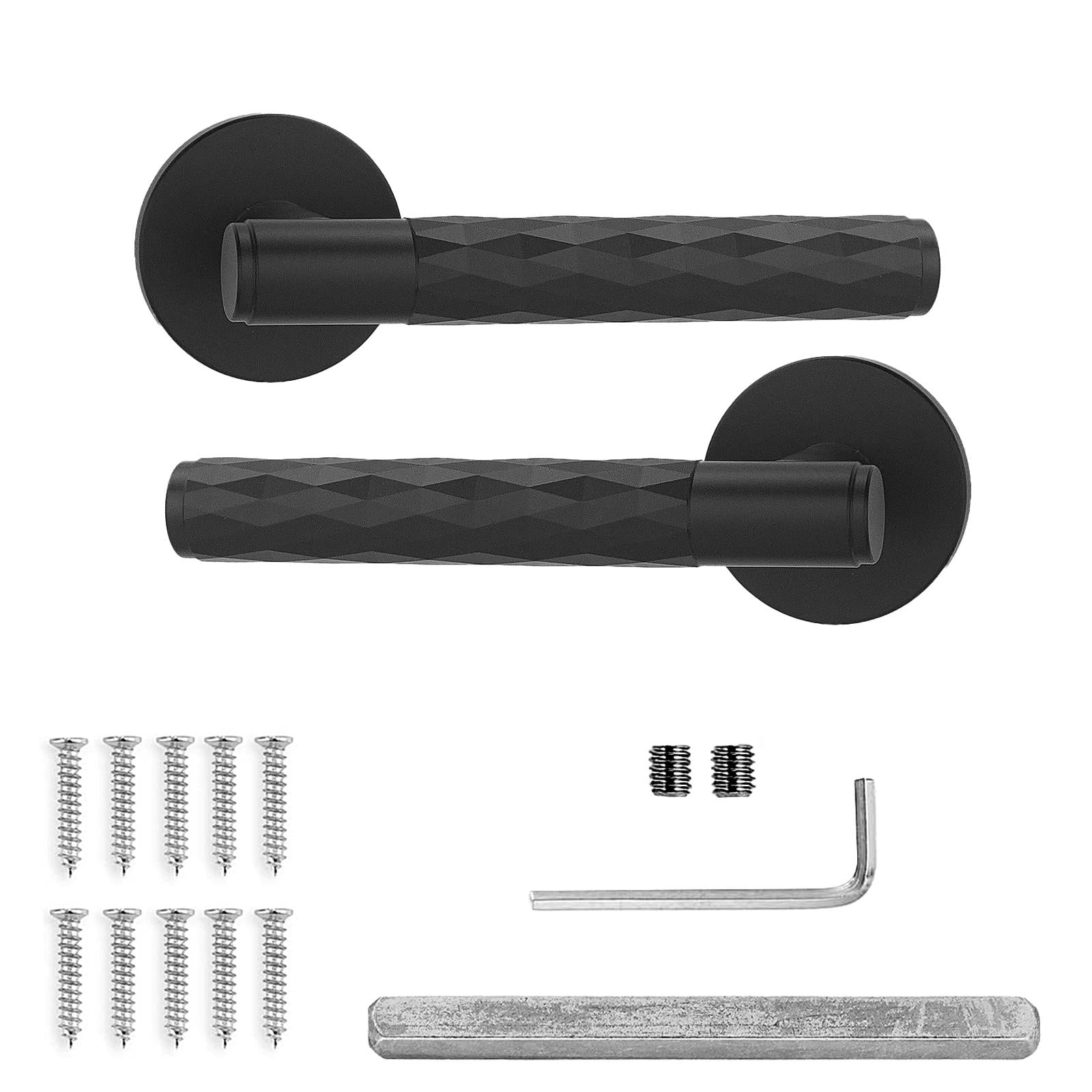Tore - Door Handle Set - Matt Black