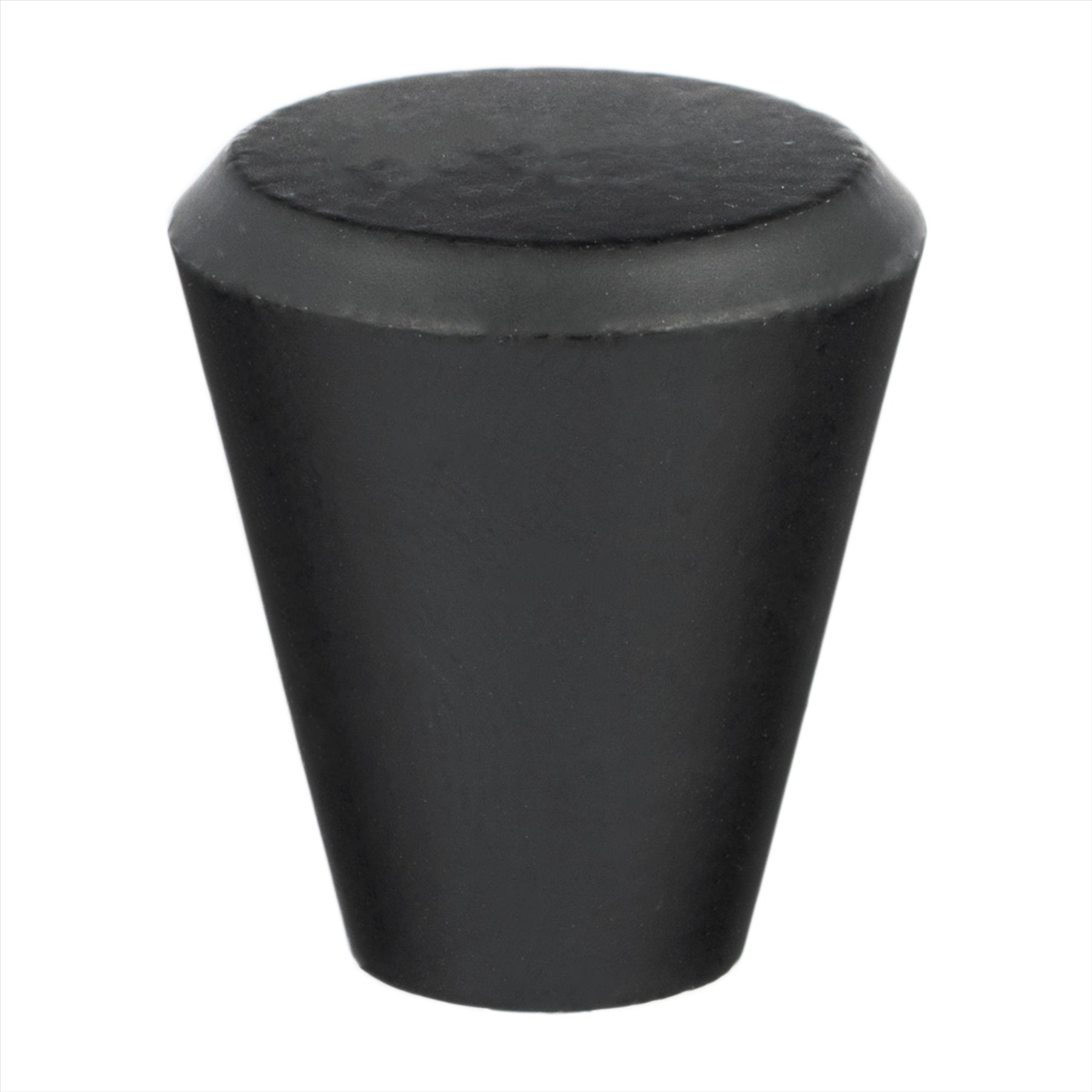Lunaria - Cone Kitchen Cabinet Knob - Matt Black