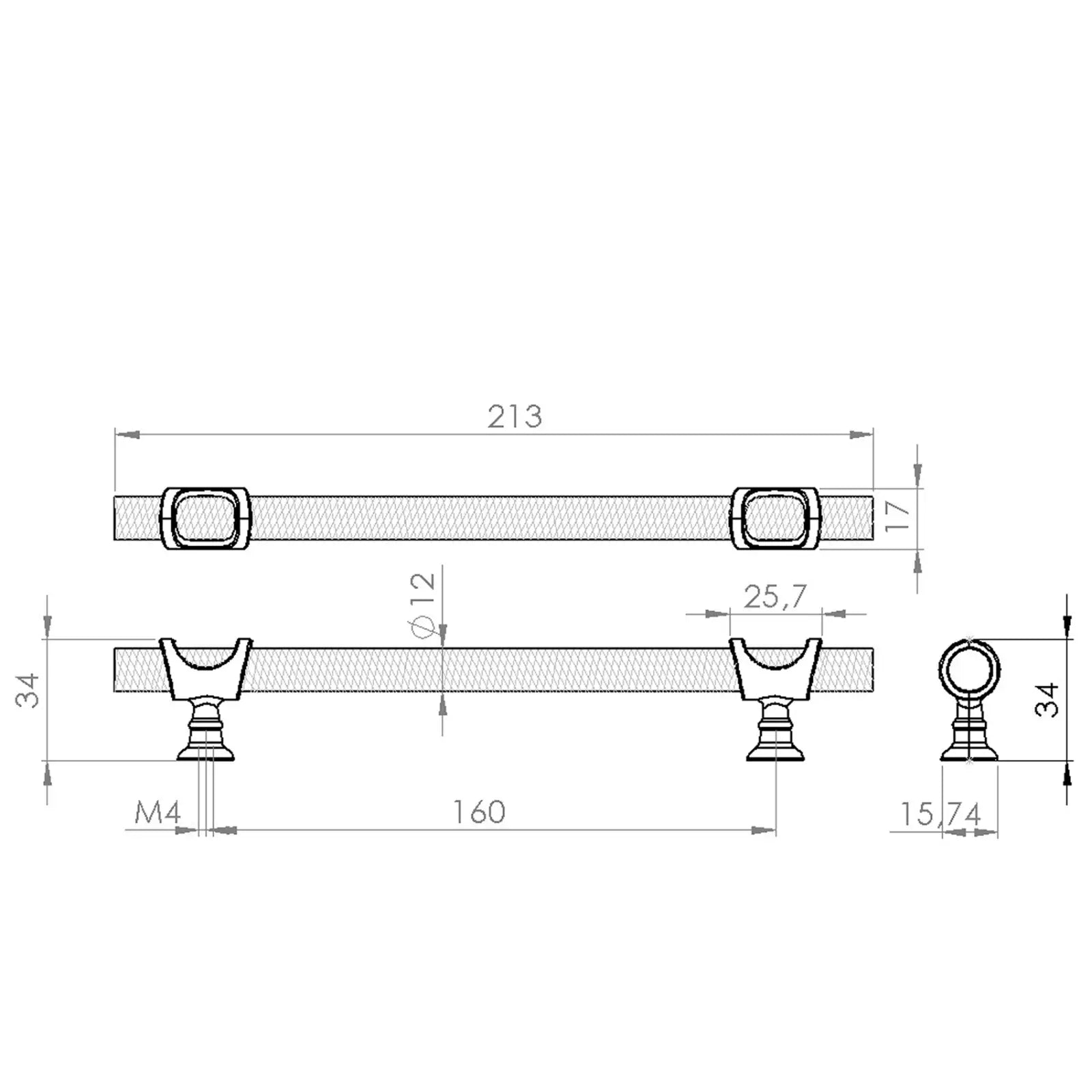 #size selection_160mm hole centres