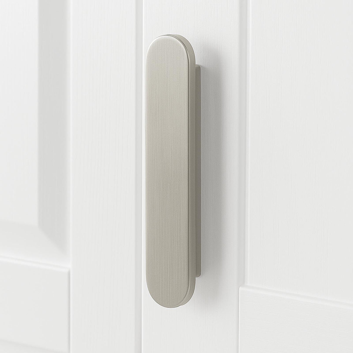 Istra - Kitchen Cabinet Drawer Pull Handle - Satin Nickel – view 5