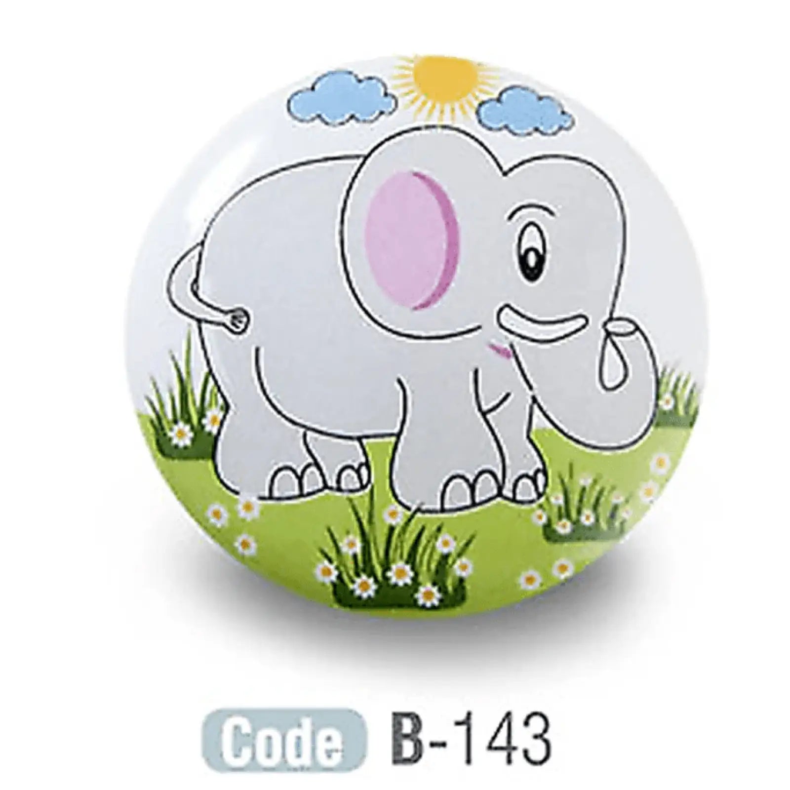 Elephant Kids Ceramic Cupboard Knobs Porcelain - Decor And Decor