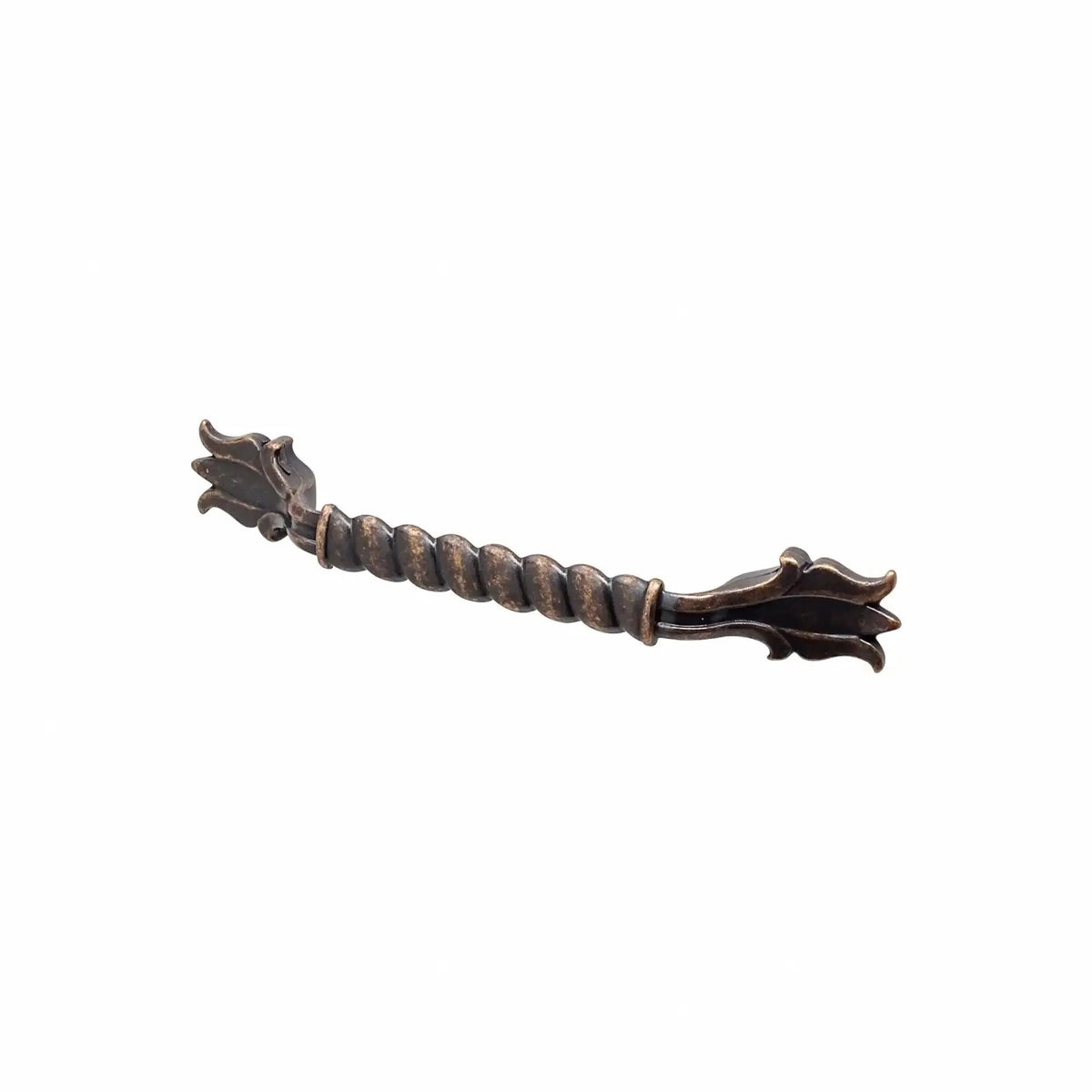 Ella - Traditional D Shaped Cabinet Drawer Pulls - Antique Copper
