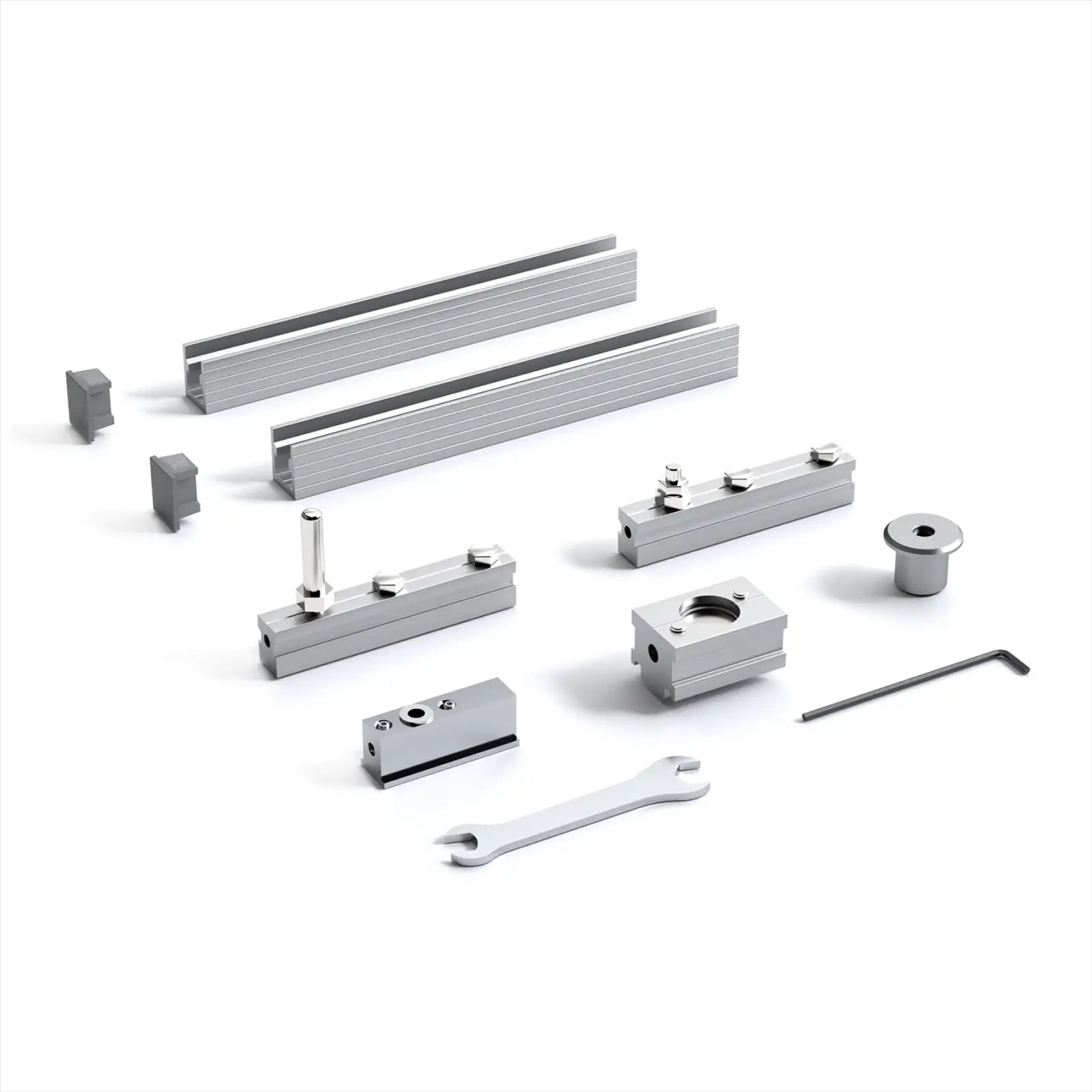 F-Slide Folding Sliding Door Kit - 5 + 1 Door - 6000mm Track - Decor And Decor