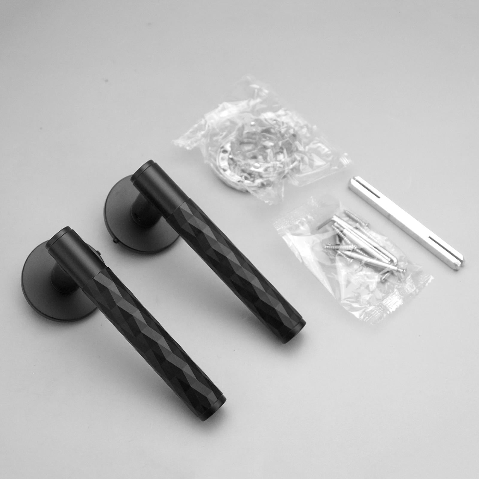 Tore - Door Handle Set - Matt Black