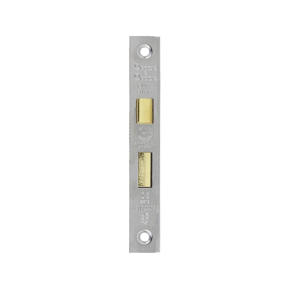 Fire Rated Bathroom Mortice Lock - 64mm - Polished Chrome – view 5