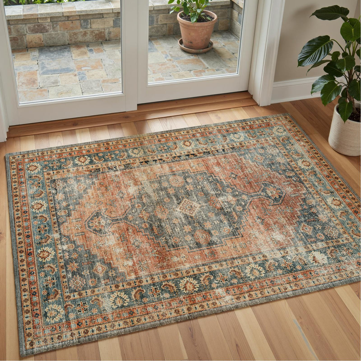 Calmere - Vintage Washable Kitchen Rug - 80x150cm – view 8