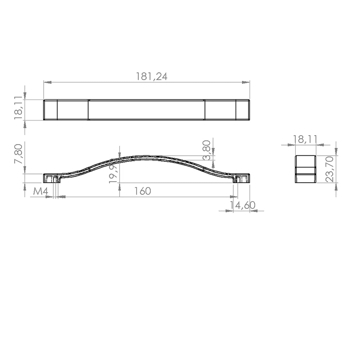 #size selection_160mm hole centres