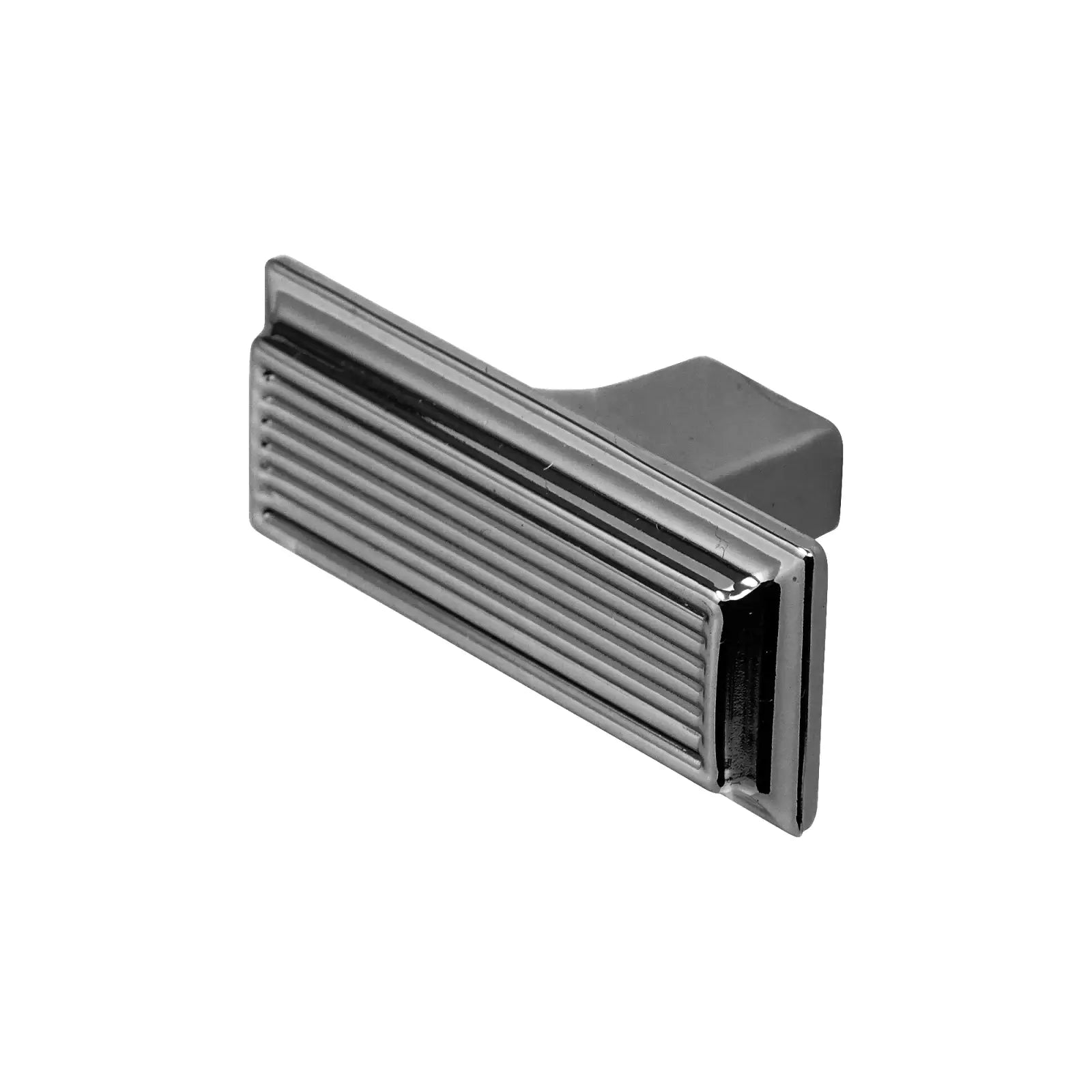 Folium - Rectangular Cabinet Knob - Graphite - Decor And Decor