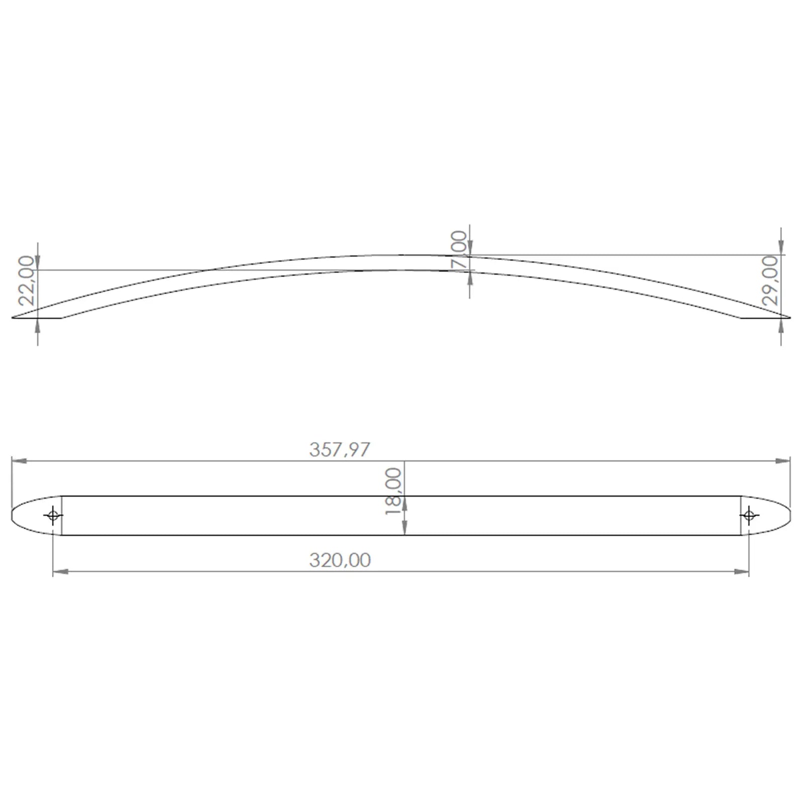 #size selection_320mm hole centres