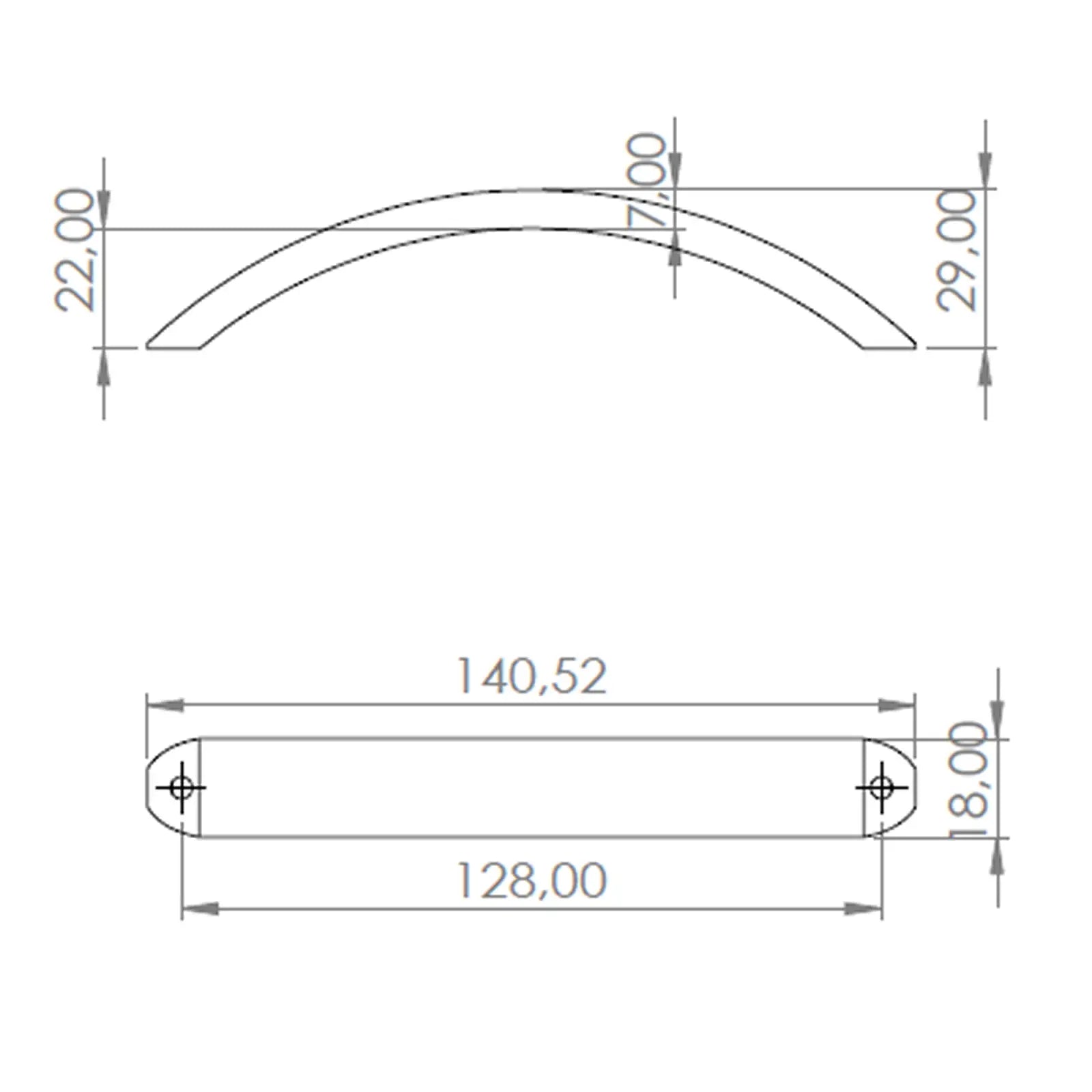 #size selection_128mm hole centres