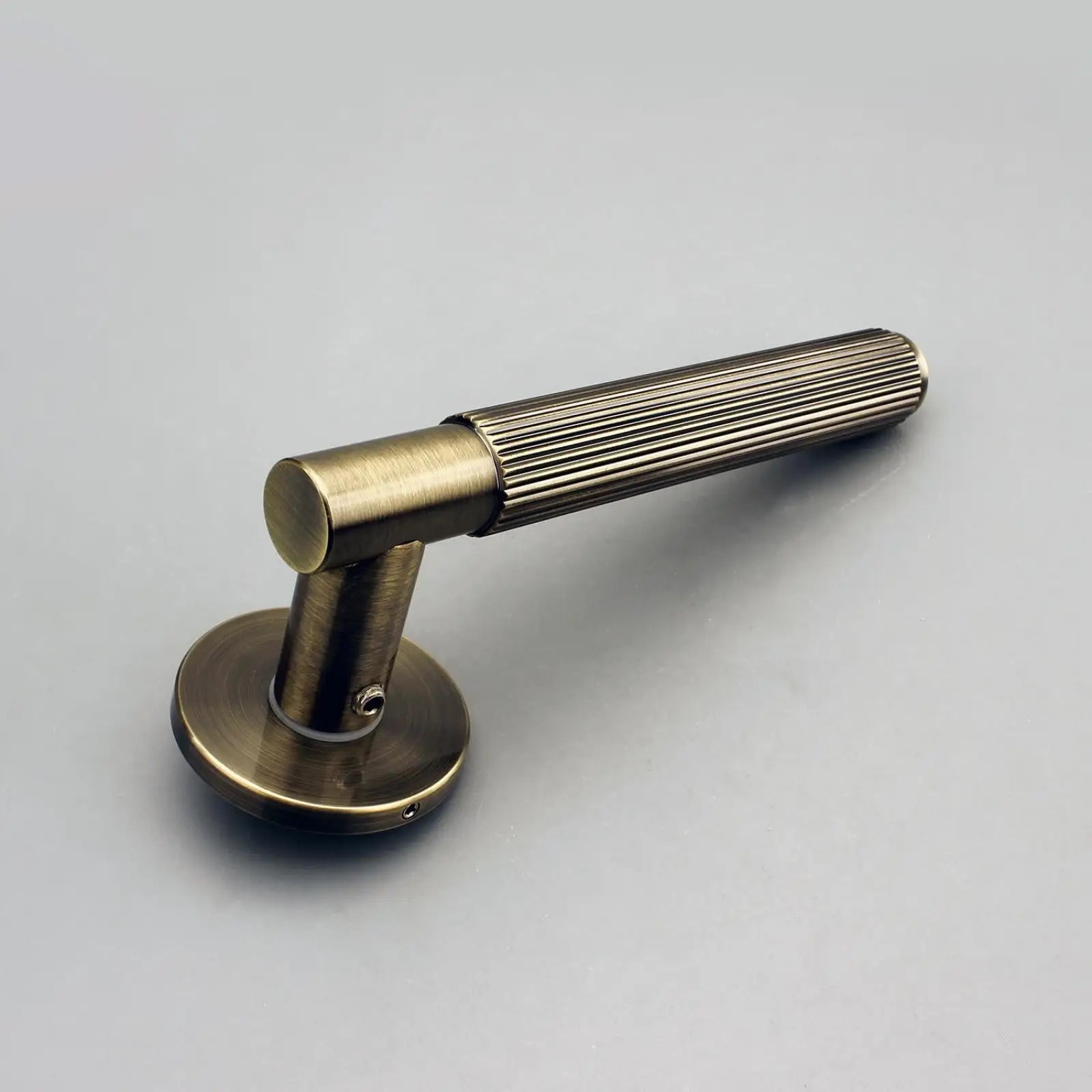 Hera Antique Brass Passage Door Handles - Latch and Hinge Set - & Handle –
