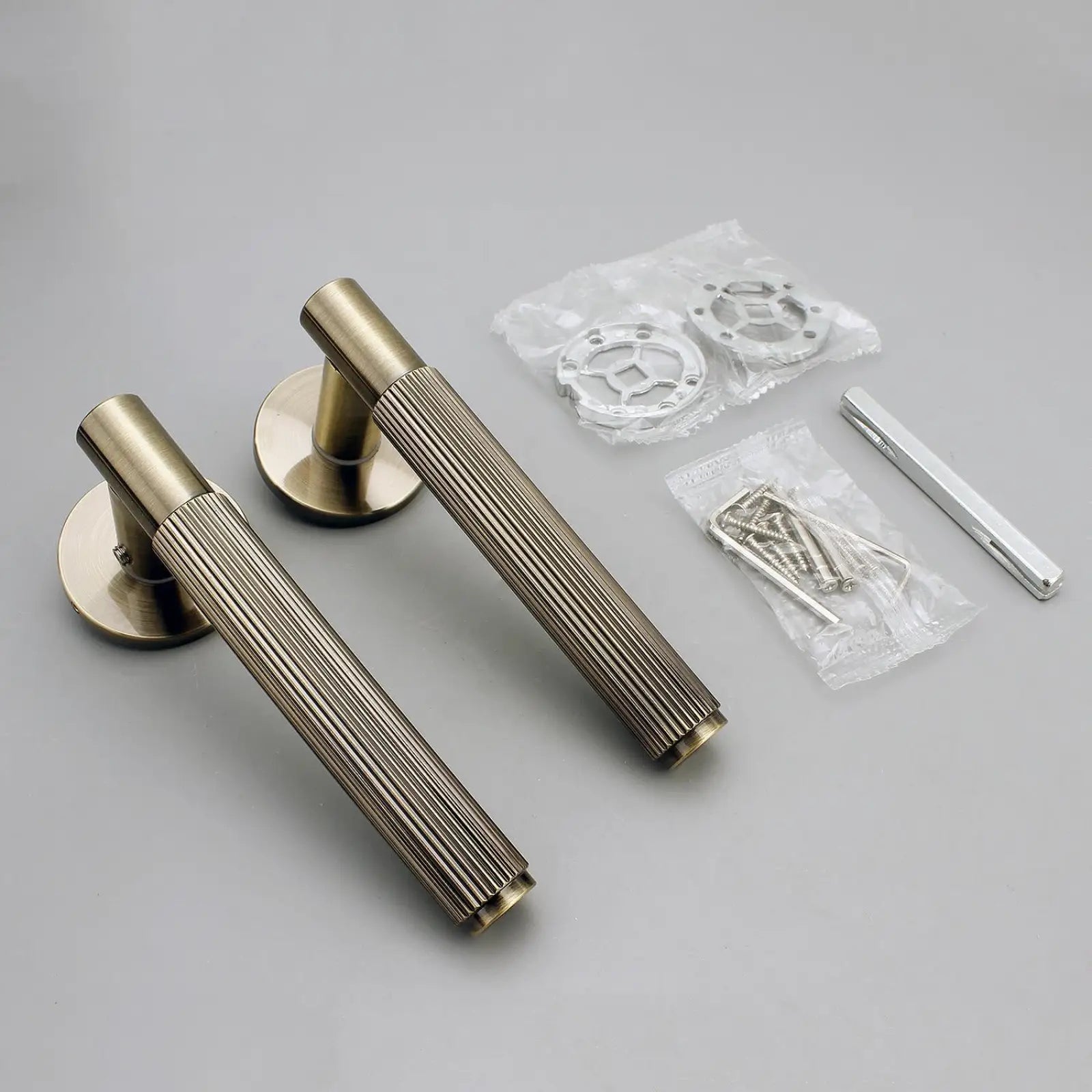 Hera Internal Door Handles - Antique Brass - – Classic & Stylish