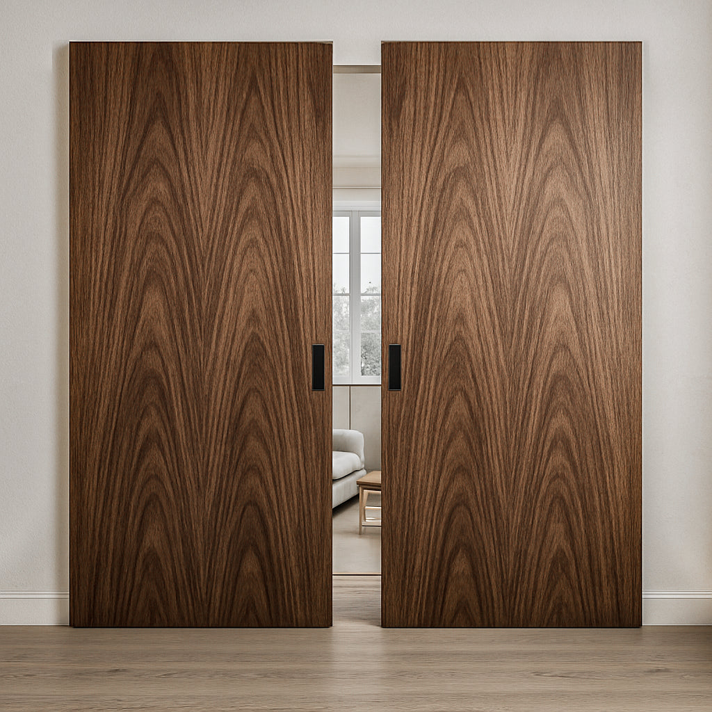 I-Slide Invisible Sliding Door Kit - Both Way Soft Close - Double