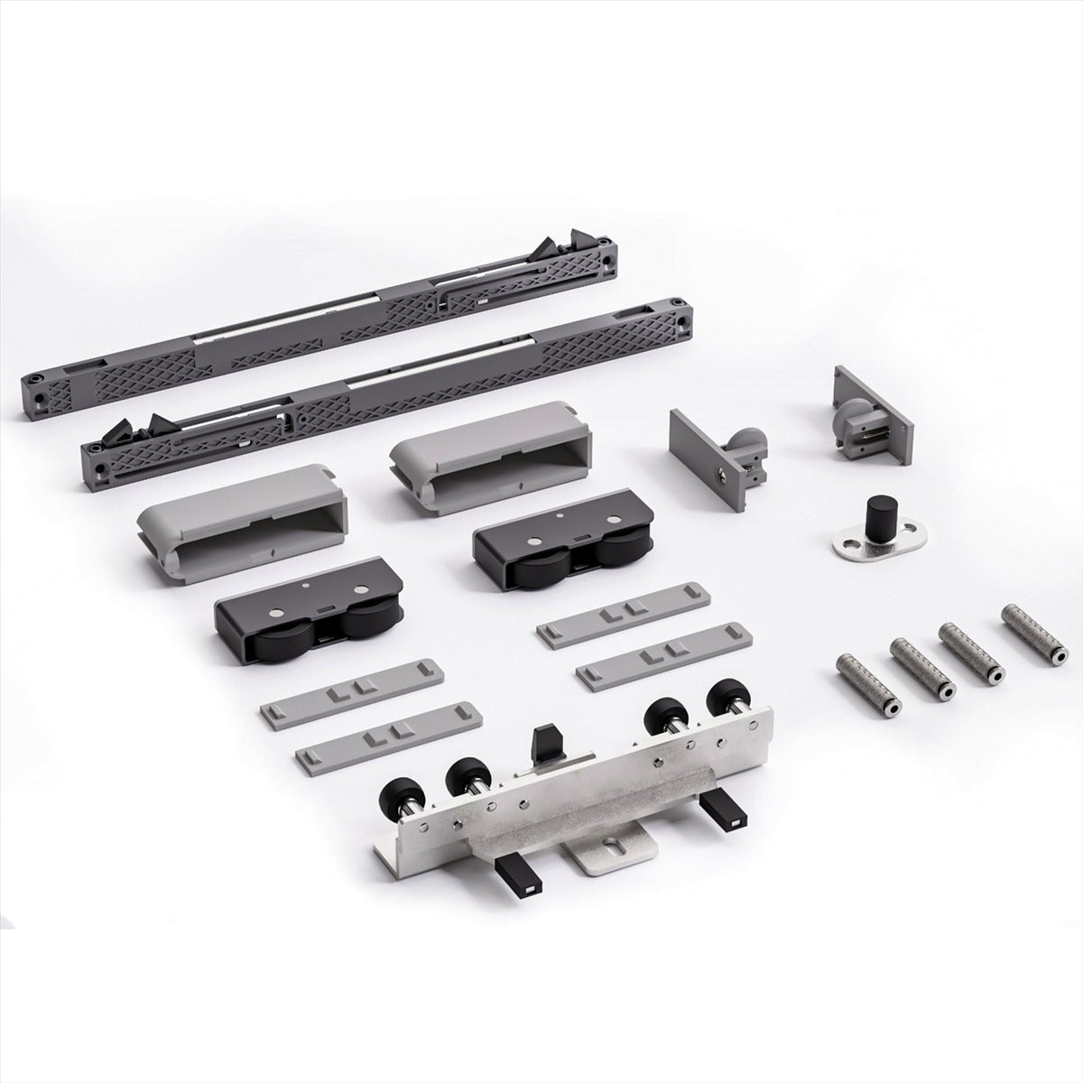 I-Slide Invisible Sliding Door Kit - Both Way Soft Close - Single